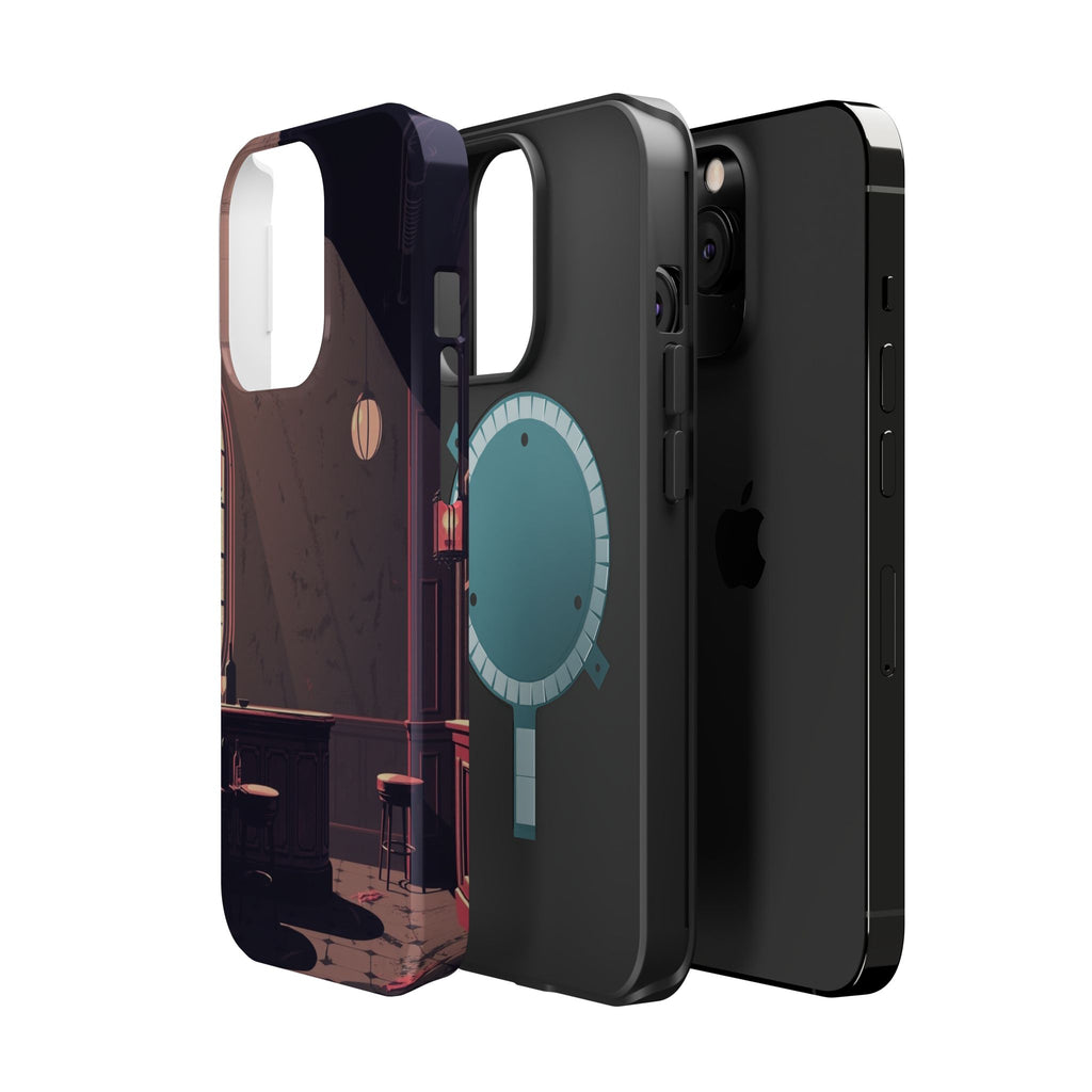 iPhone Speakeasy Dark Grunge Distressed Slim Everyday Designer Case · iPhone Cas