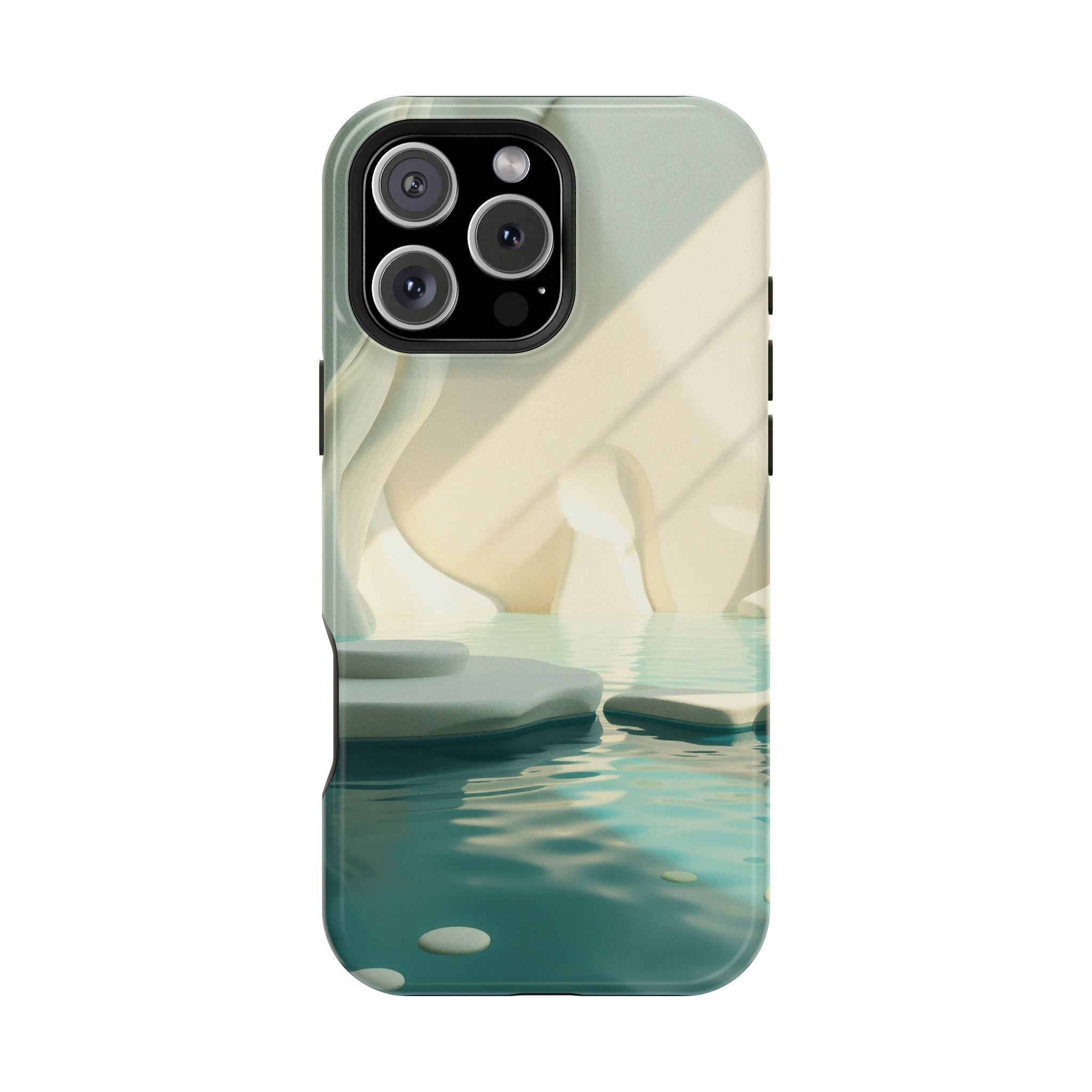 iPhone Tidal Pool 3D Digital Slim Everyday Designer Case · iPhone Case