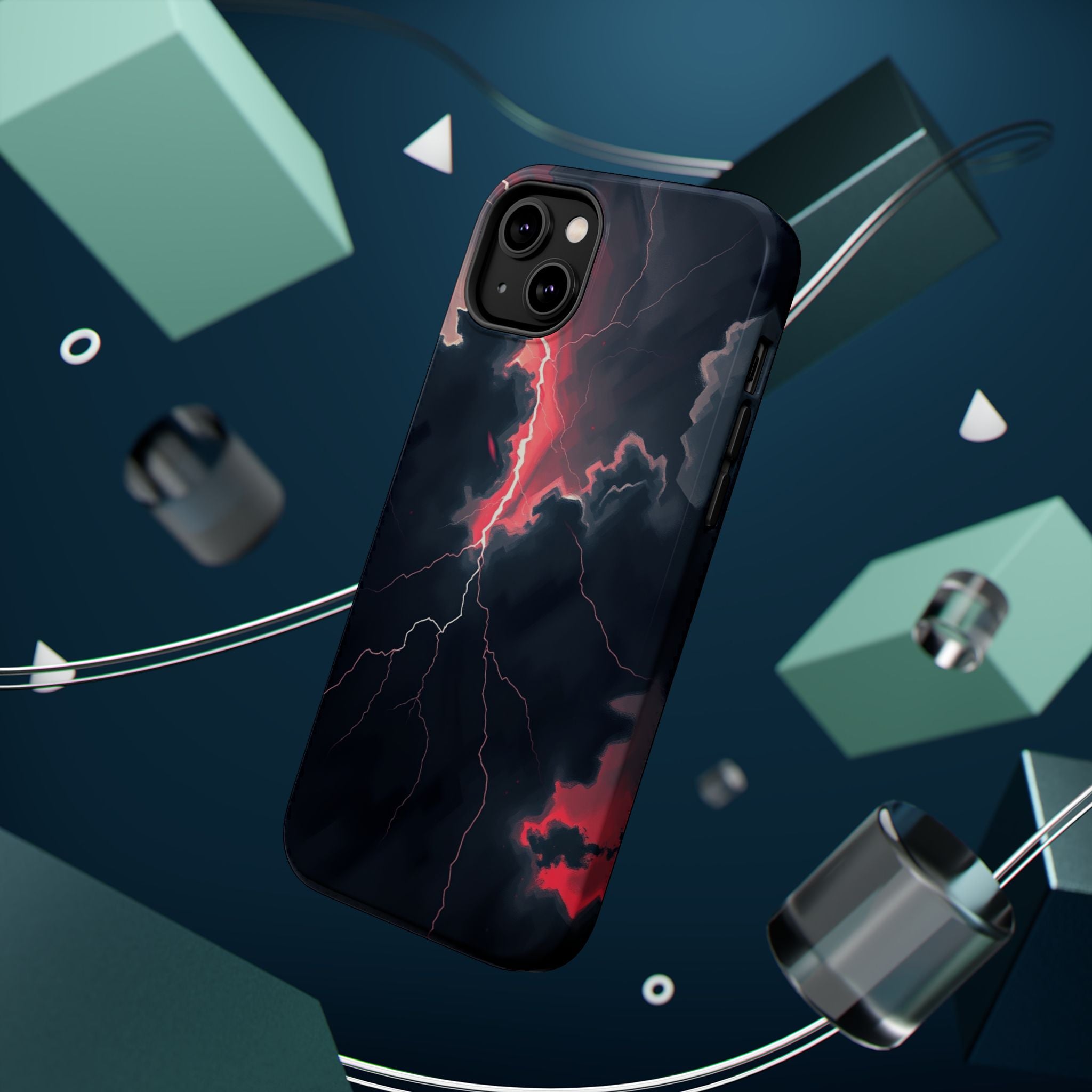 iPhone Thunderstorm Sky Mystic Art Bold Modern Everyday Snap Case · iPhone Case