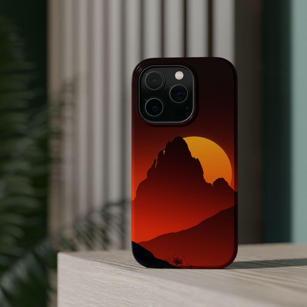 iPhone Sunset Amber And Peach Gradient Bloom Slim iPhone Everyday · iPhone Case