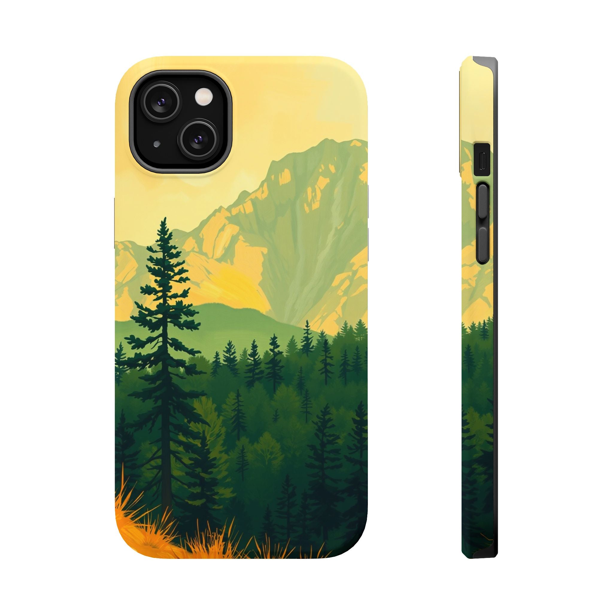 iPhone Pine Ridge Oil Painting Impressionist Slim iPhone Everyday · iPhone Case