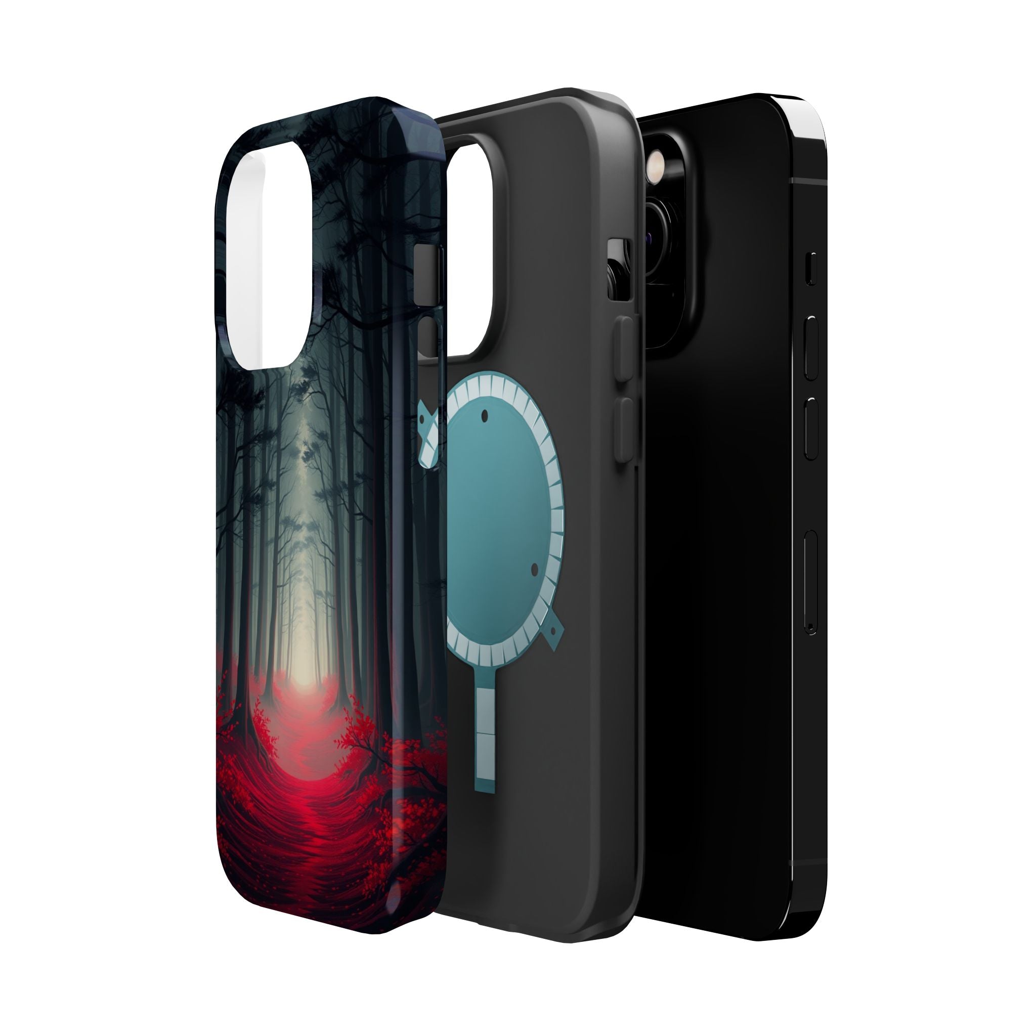 iPhone Dreamy Misty Forest Path Design Slim Everyday Designer Case · iPhone Case