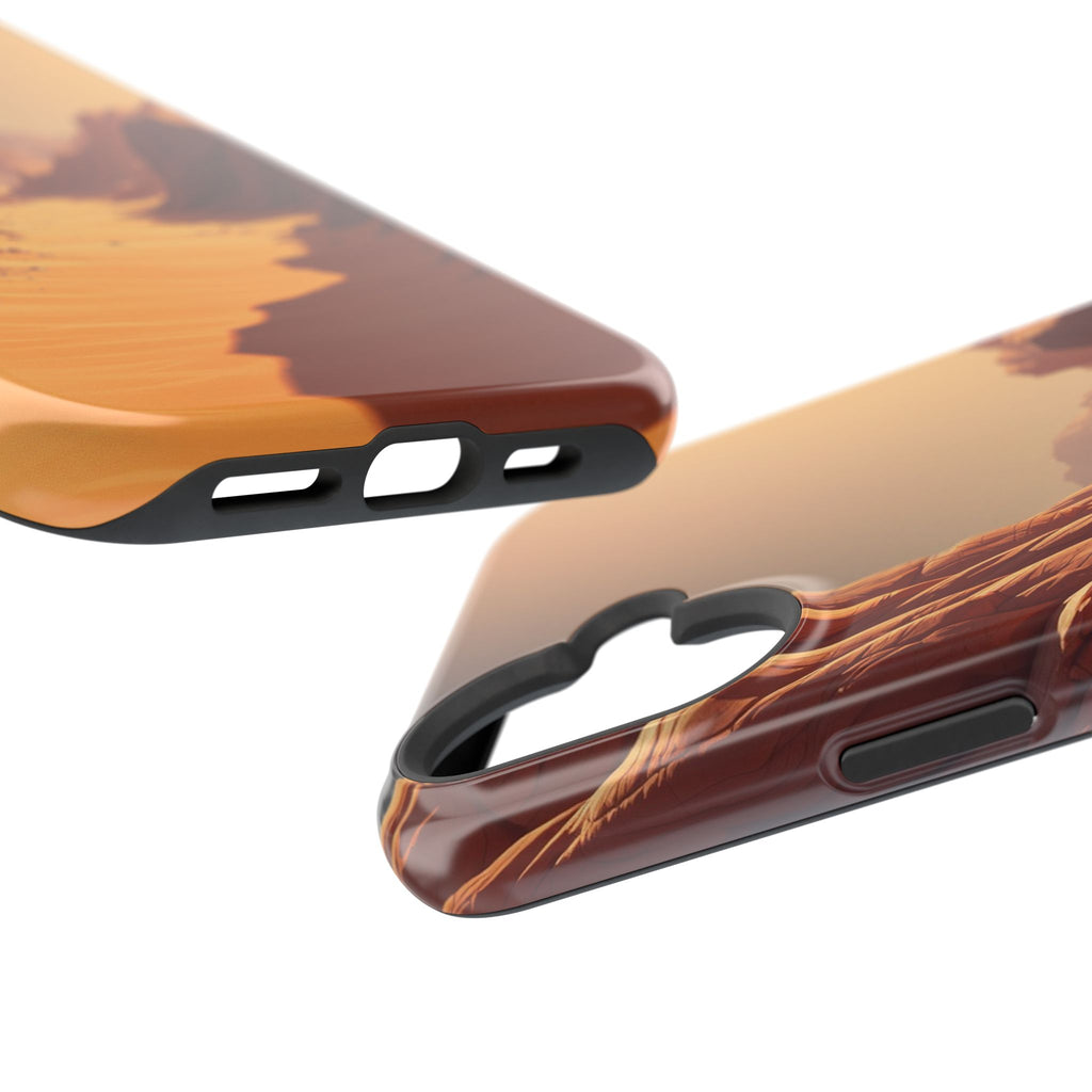 iPhone Burnt Orange And Sand Valley Floor Slim iPhone 20 Everyday · iPhone Case