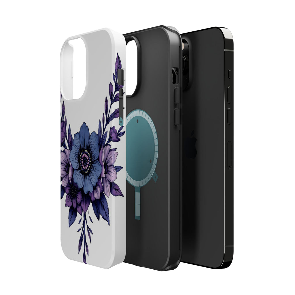 iPhone Floral Crown Grunge Distressed Slim Everyday Designer Case · iPhone Case