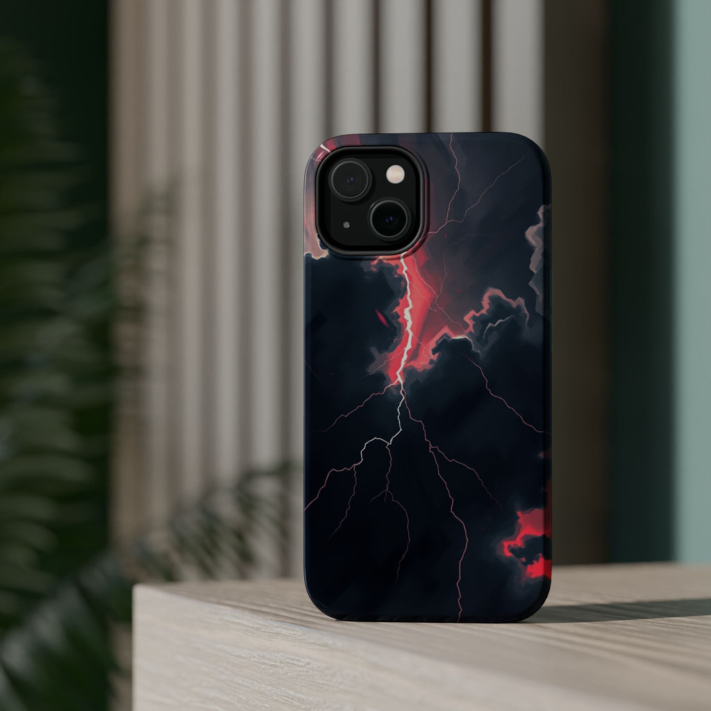 iPhone Thunderstorm Sky Mystic Art Bold Modern Everyday Snap Case · iPhone Case
