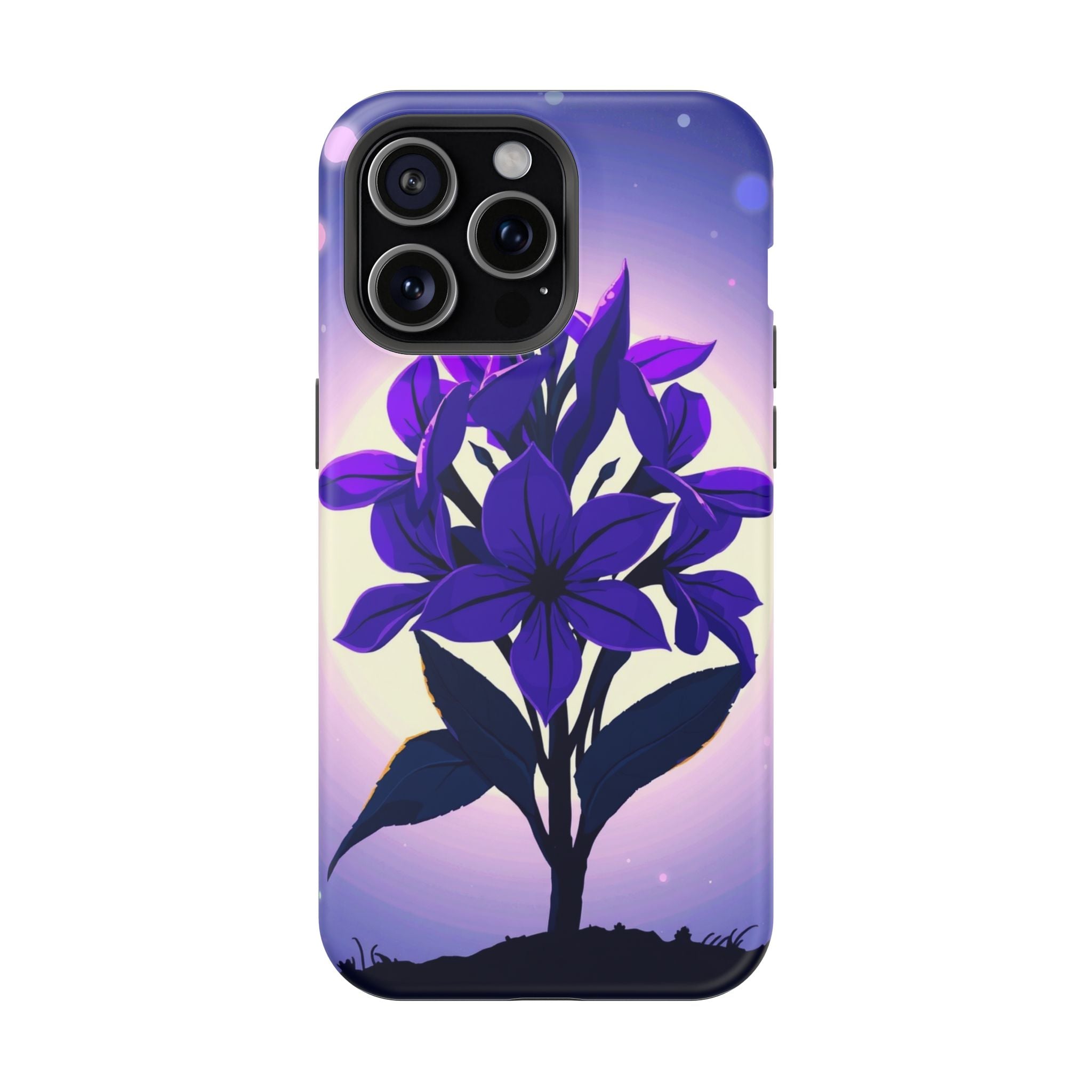 iPhone Floral Crown Mystic Art 13 Bold Modern Everyday Snap Case · iPhone Case