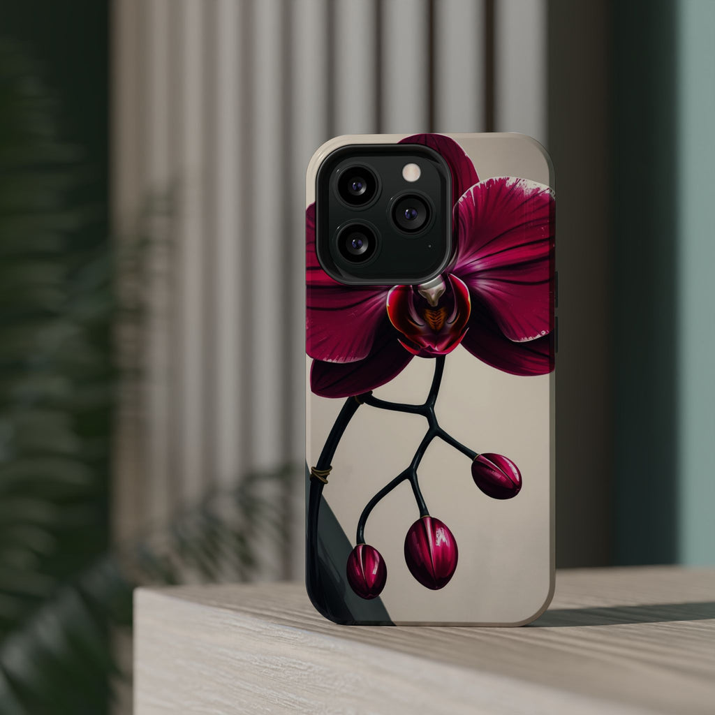 iPhone Orchid Study Enchanted Art Bold Modern Everyday Snap Case · iPhone Case
