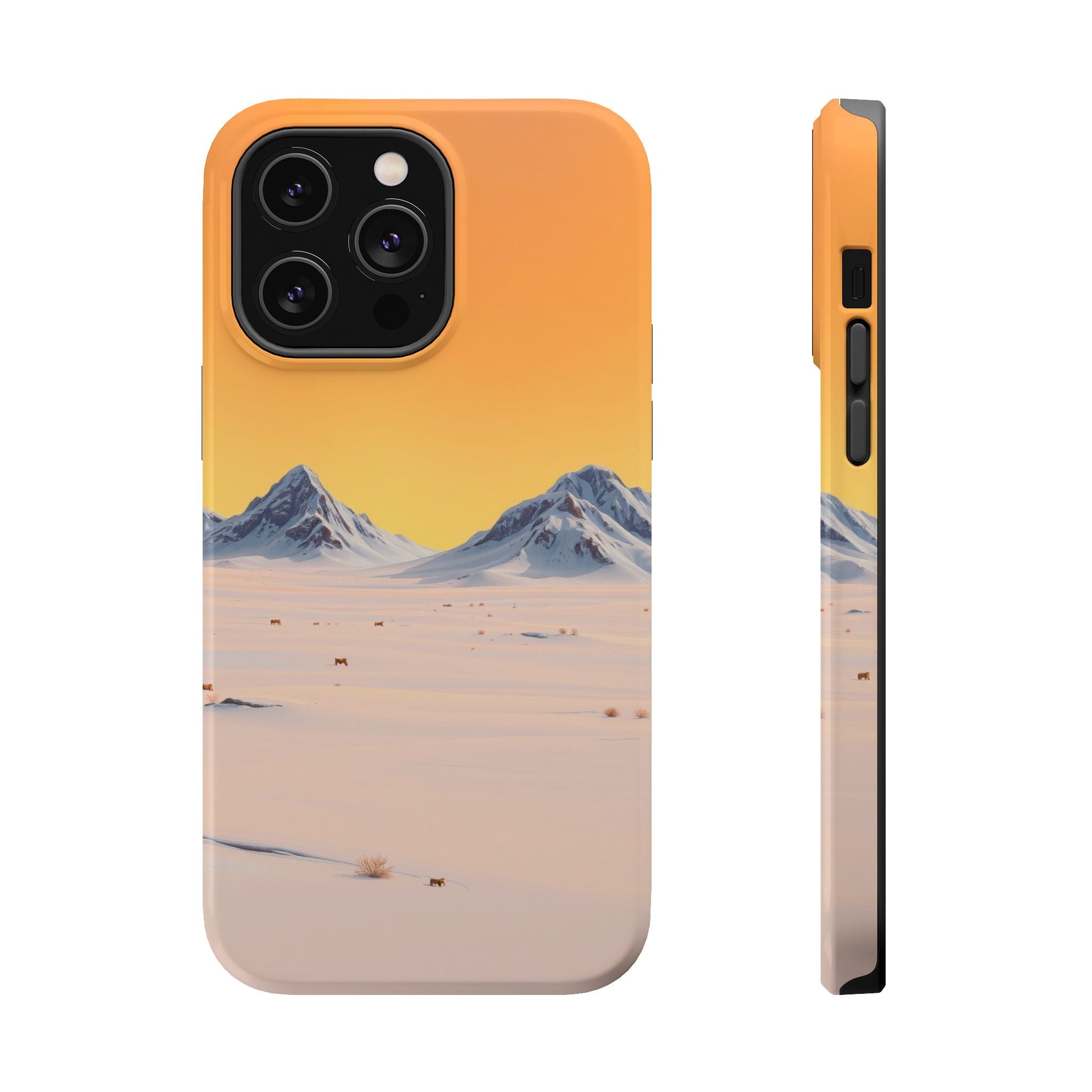 iPhone Mustard And Rust Arctic Tundra Slim Everyday iPhone 20 Designer · iPhone
