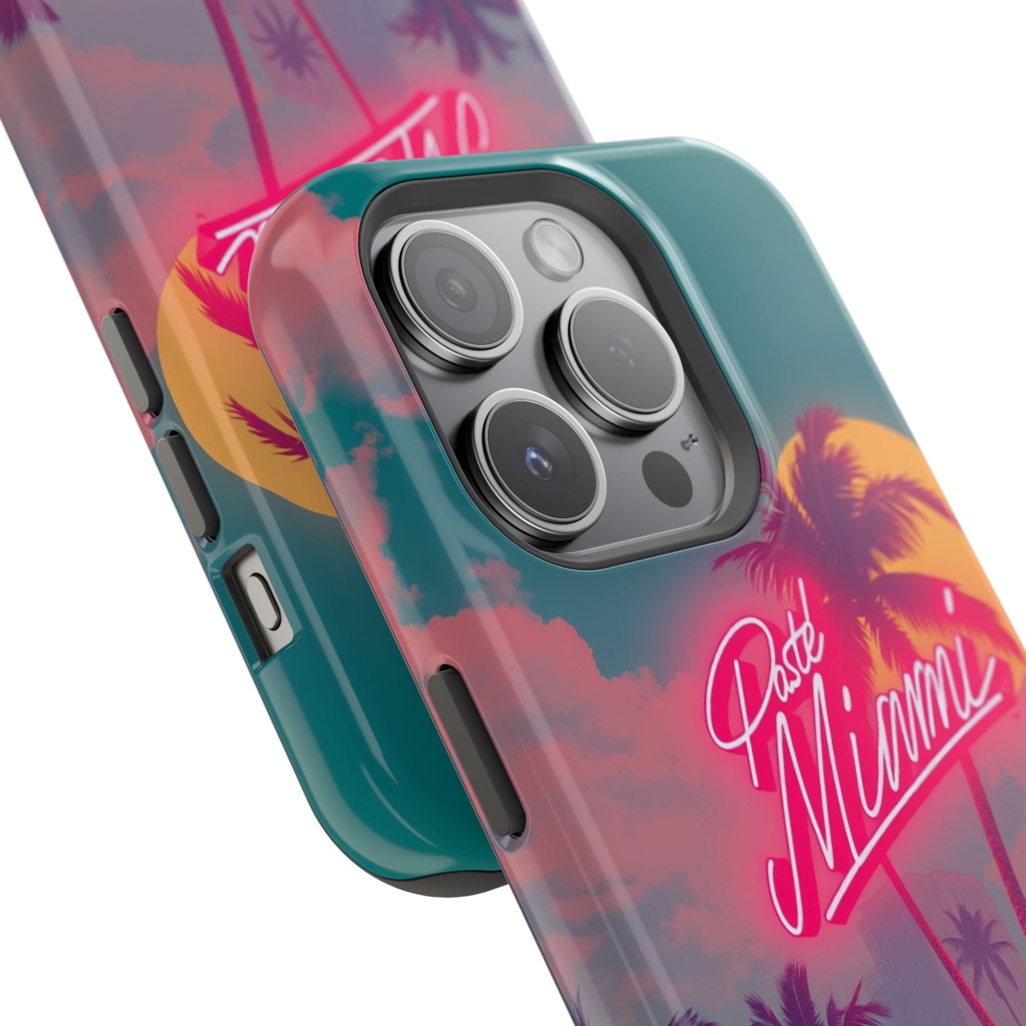 iPhone 1980s Pastel Miami Enchanted Art Slim Everyday Designer Case · iPhone Cas