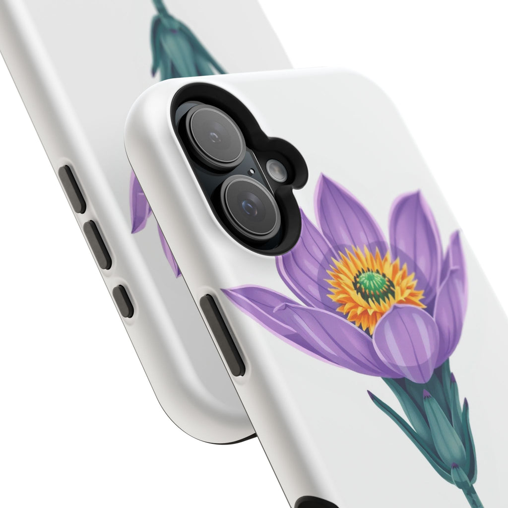 iPhone Indigo And Violet Desert Flower Slim Everyday Designer Case · iPhone Case