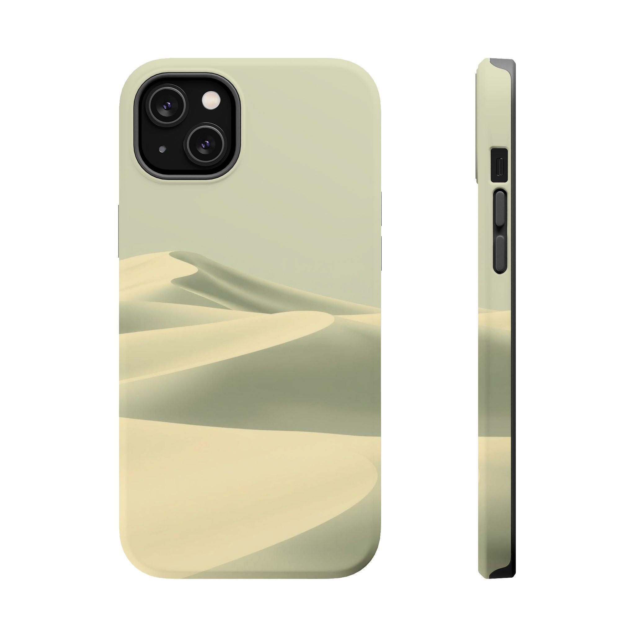 iPhone Sage And Ivory Desert Dunes Bold Modern Everyday Snap Case · iPhone Case
