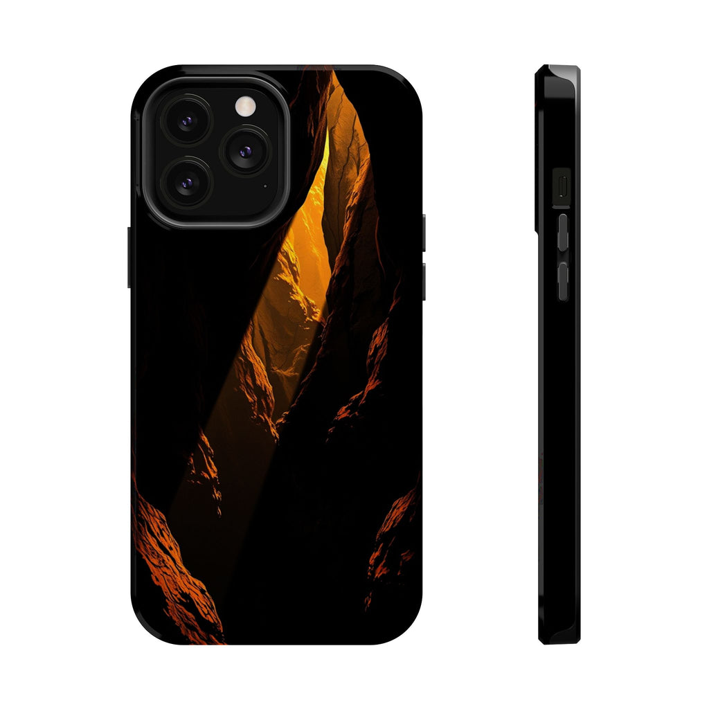 iPhone Chromatic Aberration Dark Gothic Ink Slim iPhone Everyday · iPhone Case