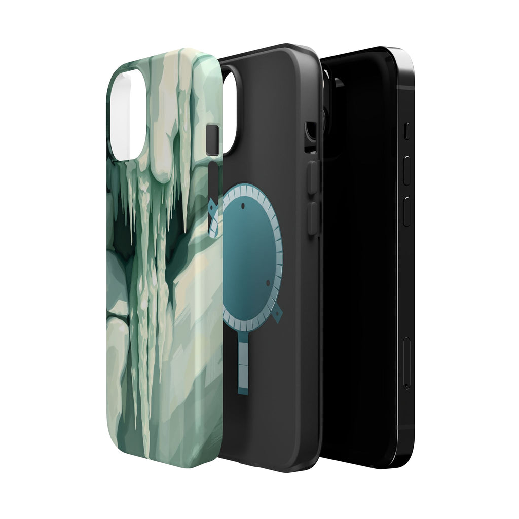 iPhone Earthy Icicle Formation Design Slim Everyday Designer Case · iPhone Case