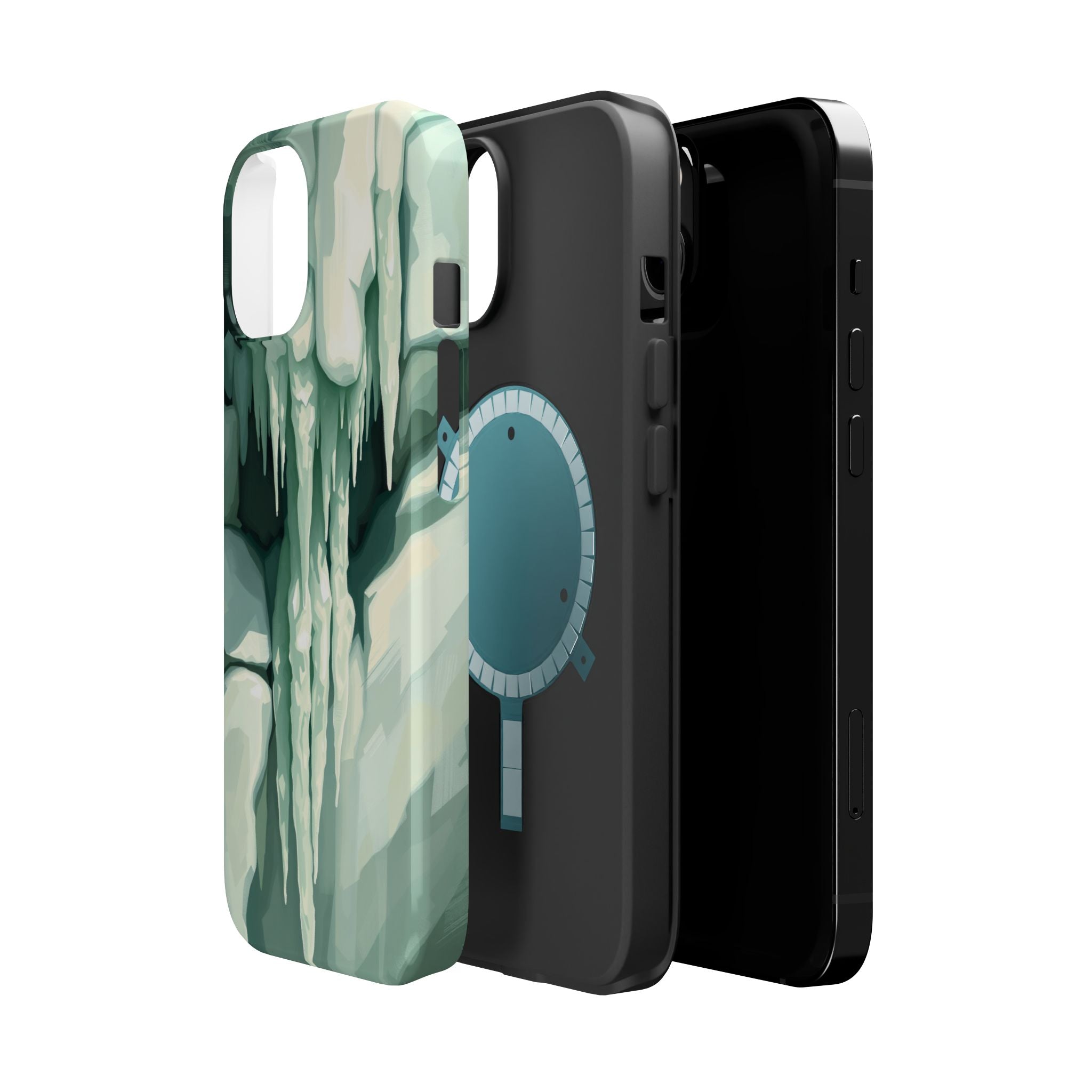 iPhone Earthy Icicle Formation Design Slim Everyday Designer Case · iPhone Case