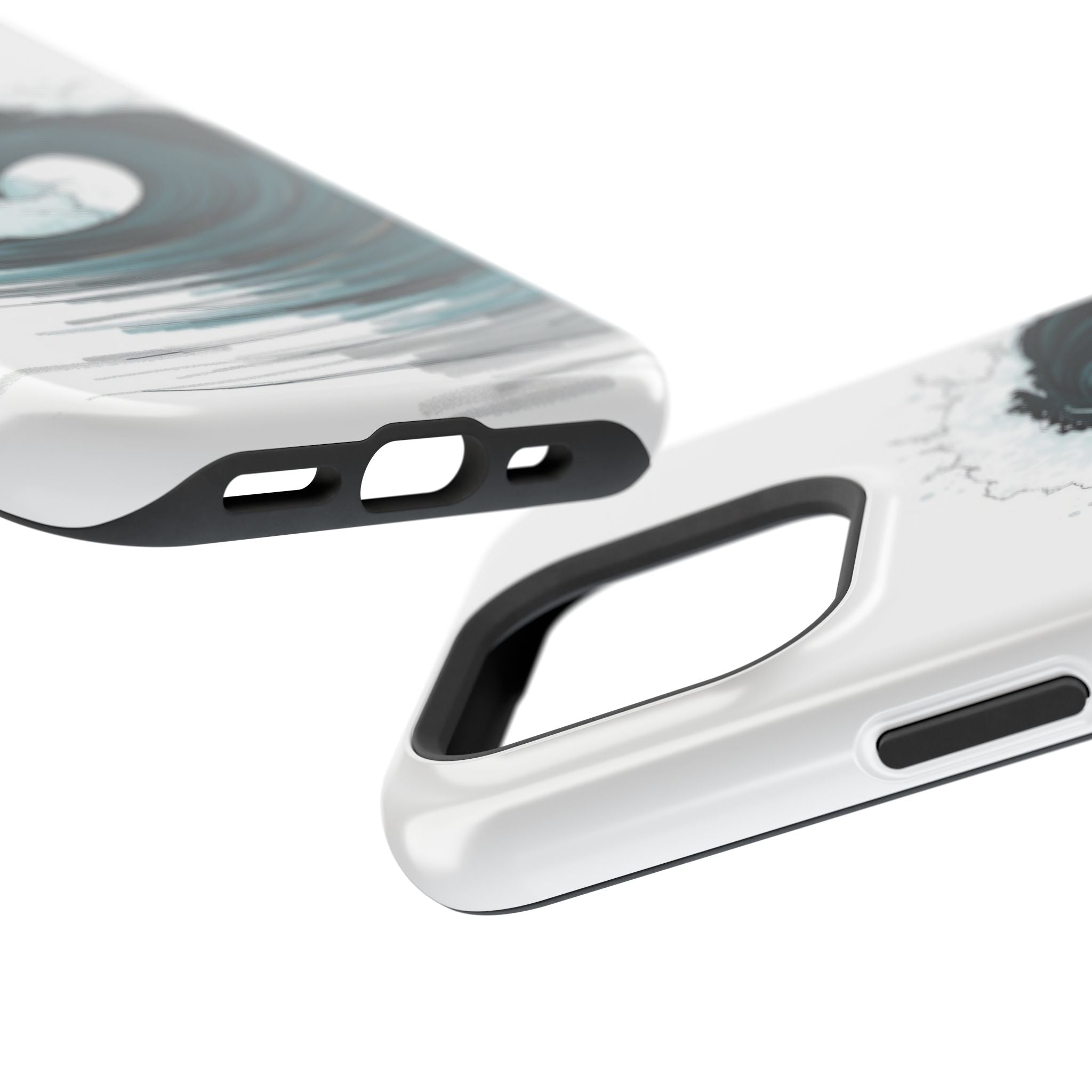 iPhone Ocean Wave Crash Hand-Drawn Sketch Slim iPhone Everyday Designer · iPhone
