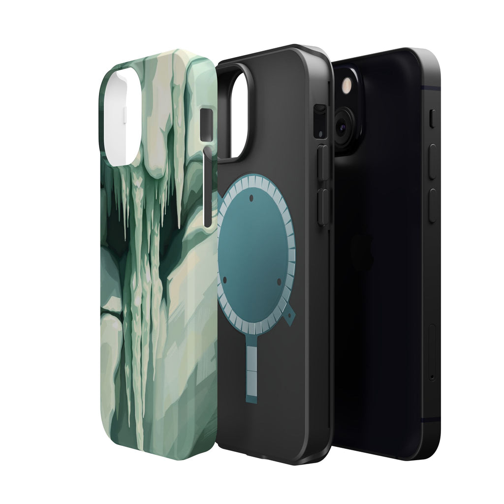 iPhone Earthy Icicle Formation Design Slim Everyday Designer Case · iPhone Case