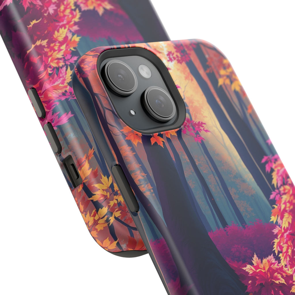 iPhone Earthy Autumn Forest Floor Design Slim Everyday iPhone Designer · iPhone