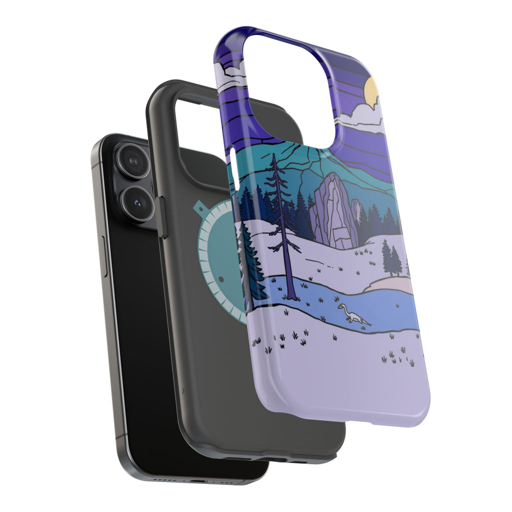 iPhone Pine Ridge Stained Glass Slim Everyday Designer Case · iPhone Case
