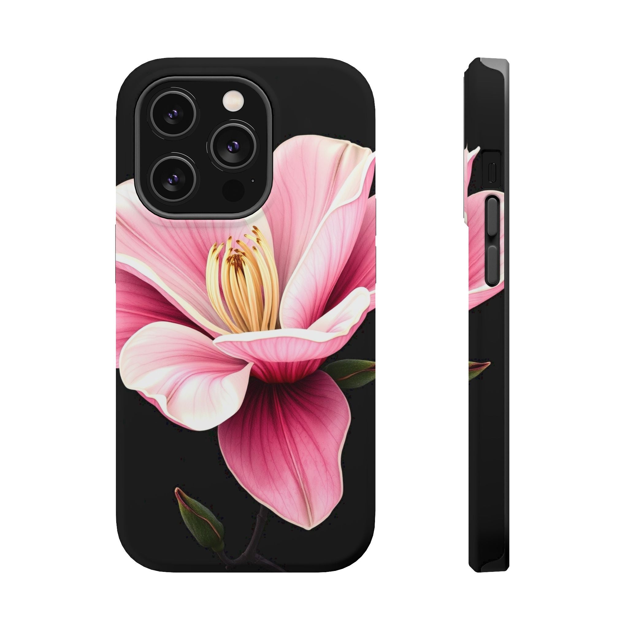 iPhone Magnolia Dream Dark Gothic Ink Slim Everyday Designer Case · iPhone Case