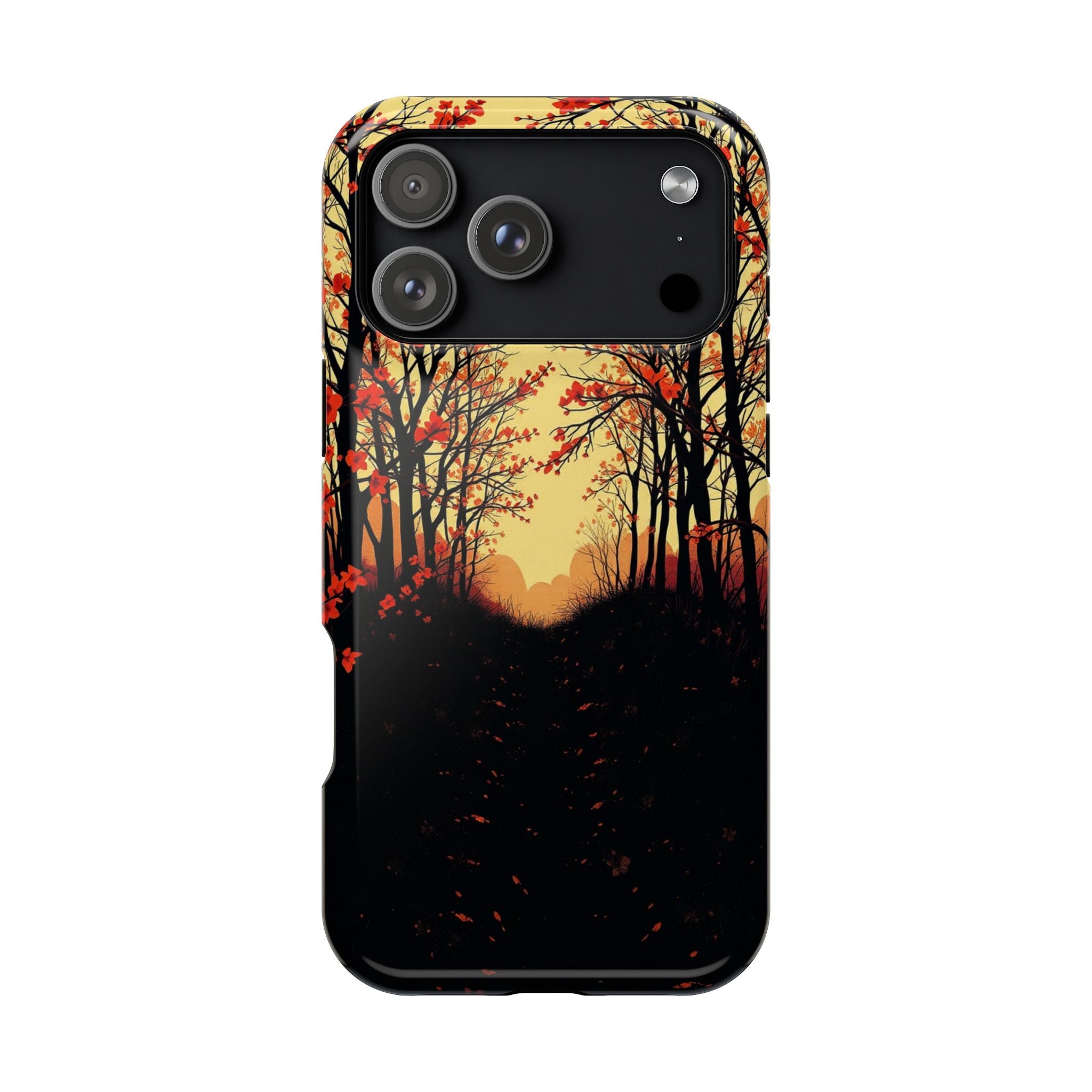 iPhone Dreamy Blossom Trail Design Bold Modern Everyday Snap Case · iPhone Case