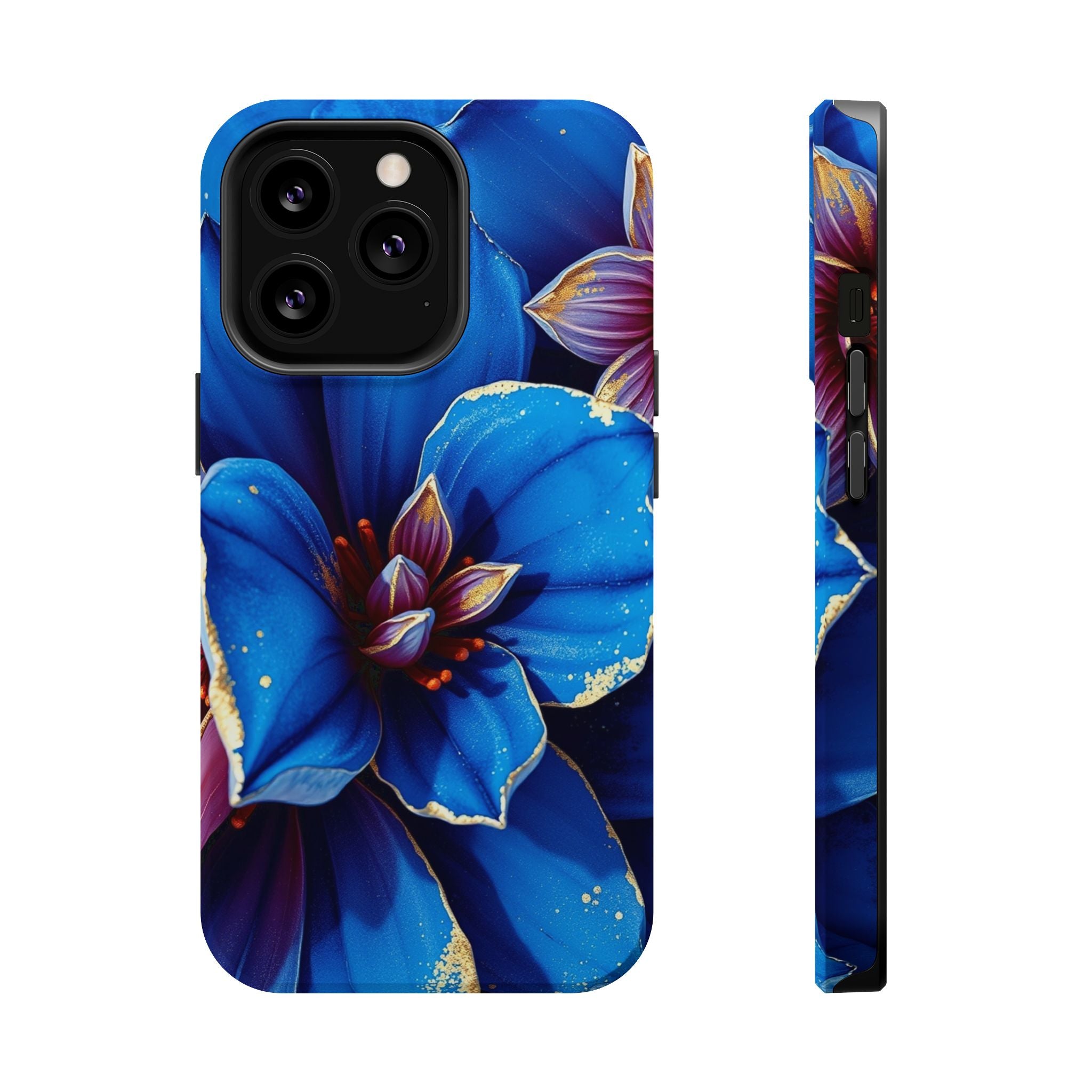iPhone Floral Gold Foil Serene Design Slim Snap Case Ga · iPhone Case