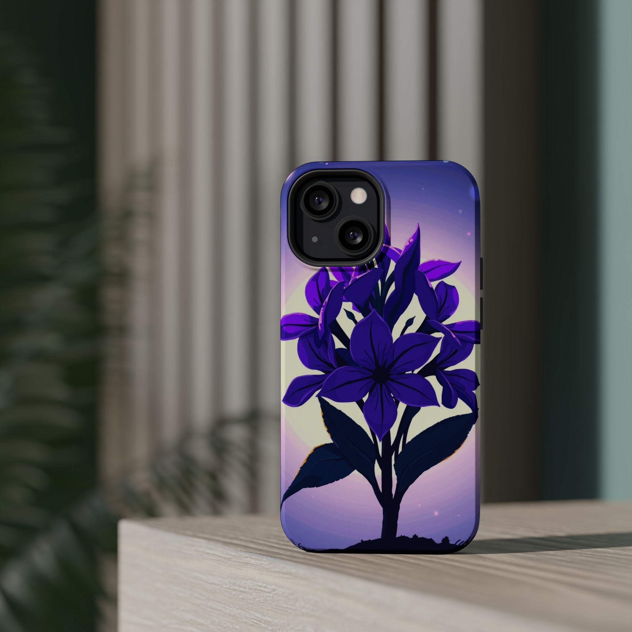 iPhone Floral Crown Mystic Art 13 Bold Modern Everyday Snap Case · iPhone Case