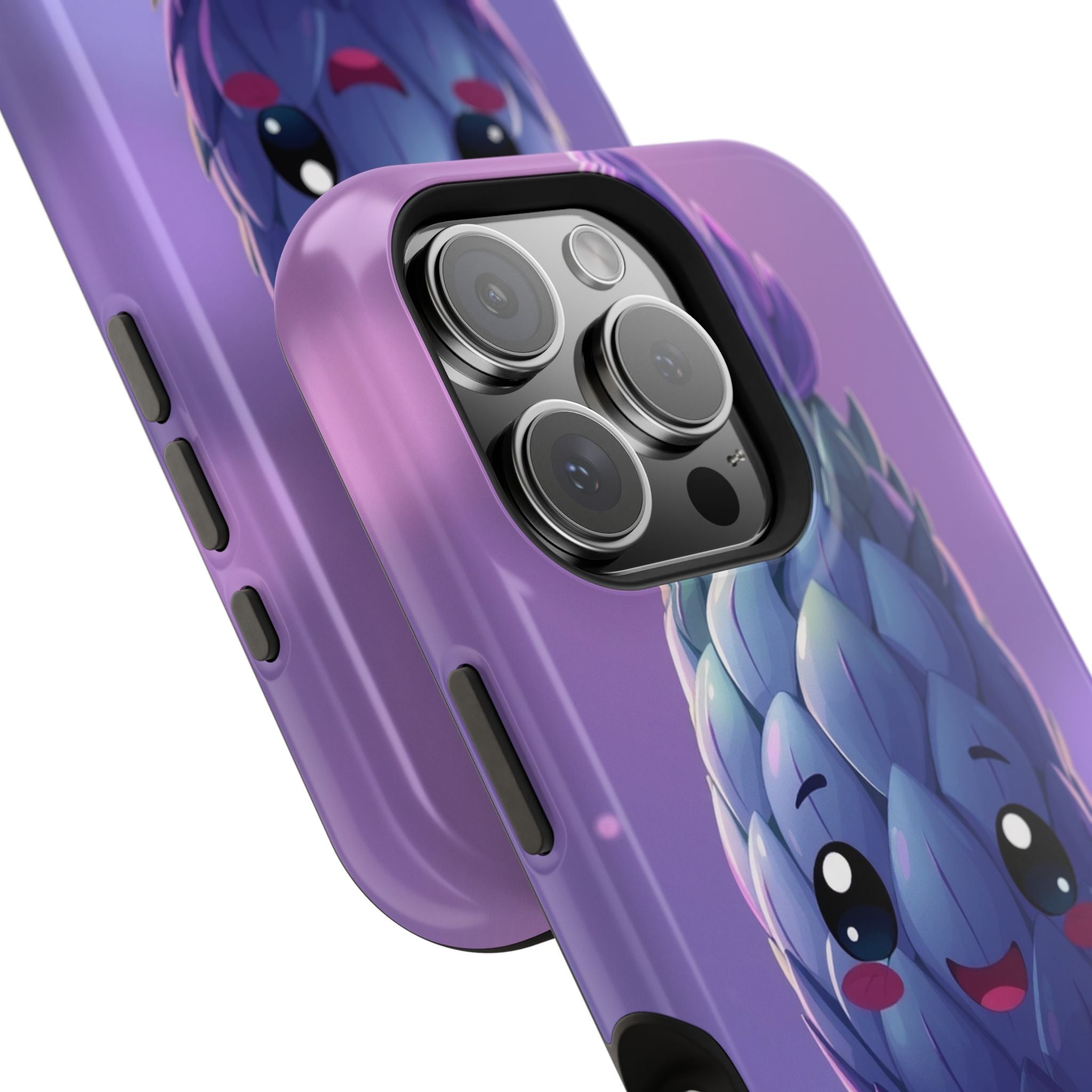 iPhone Indigo And Violet Bud Burst Bold Modern Everyday Snap Case · iPhone Case