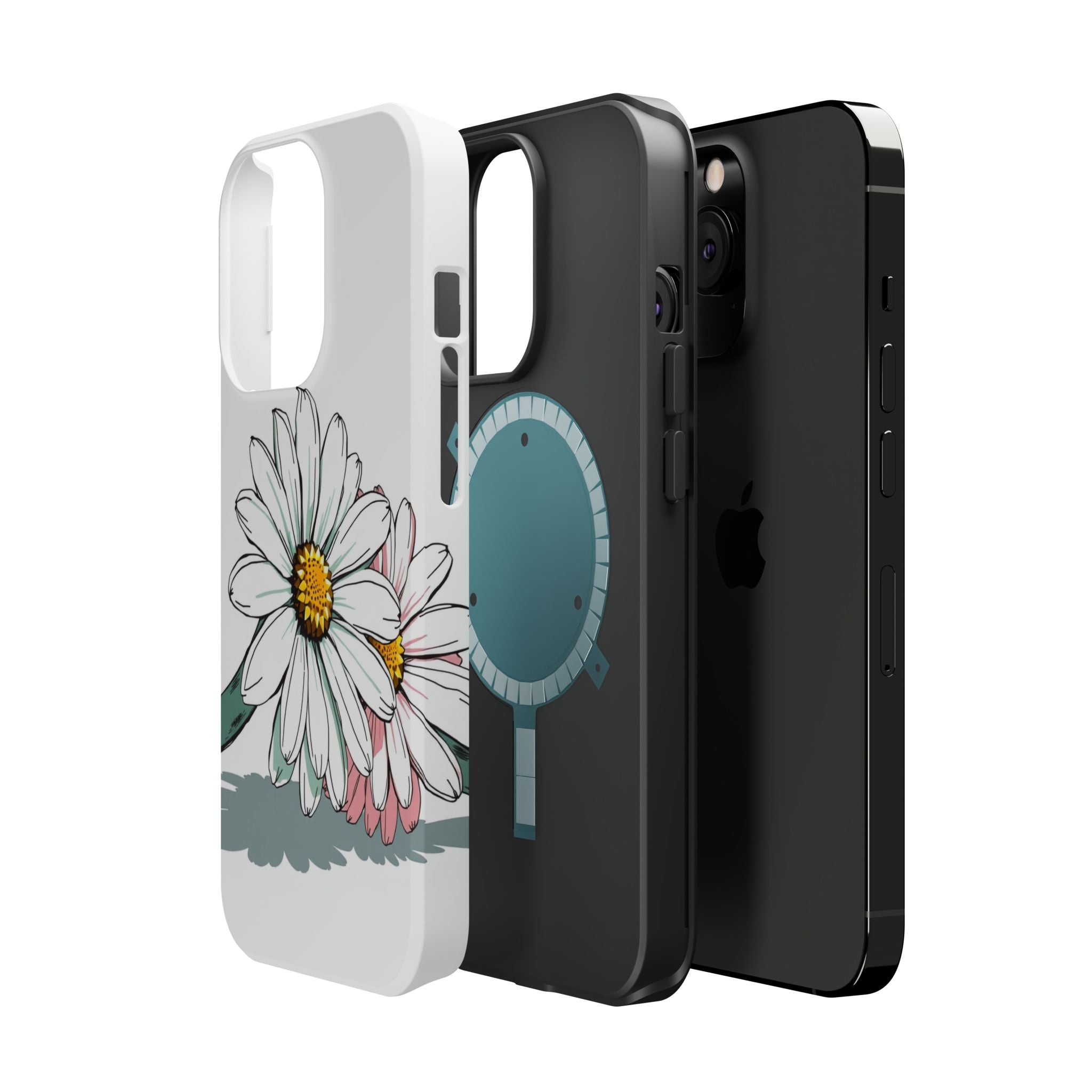 iPhone Daisy Chain Hand-Drawn Sketch Slim Everyday Designer Case · iPhone Case