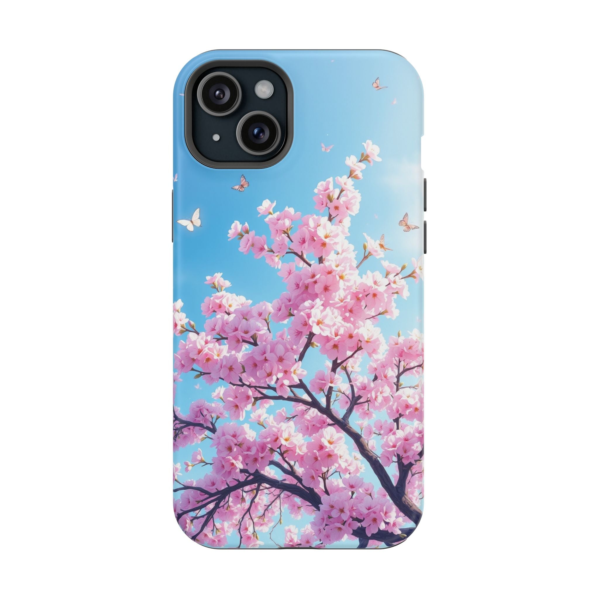 iPhone Cherry Blossom Floral Slim Everyday Designer Case · iPhone Case