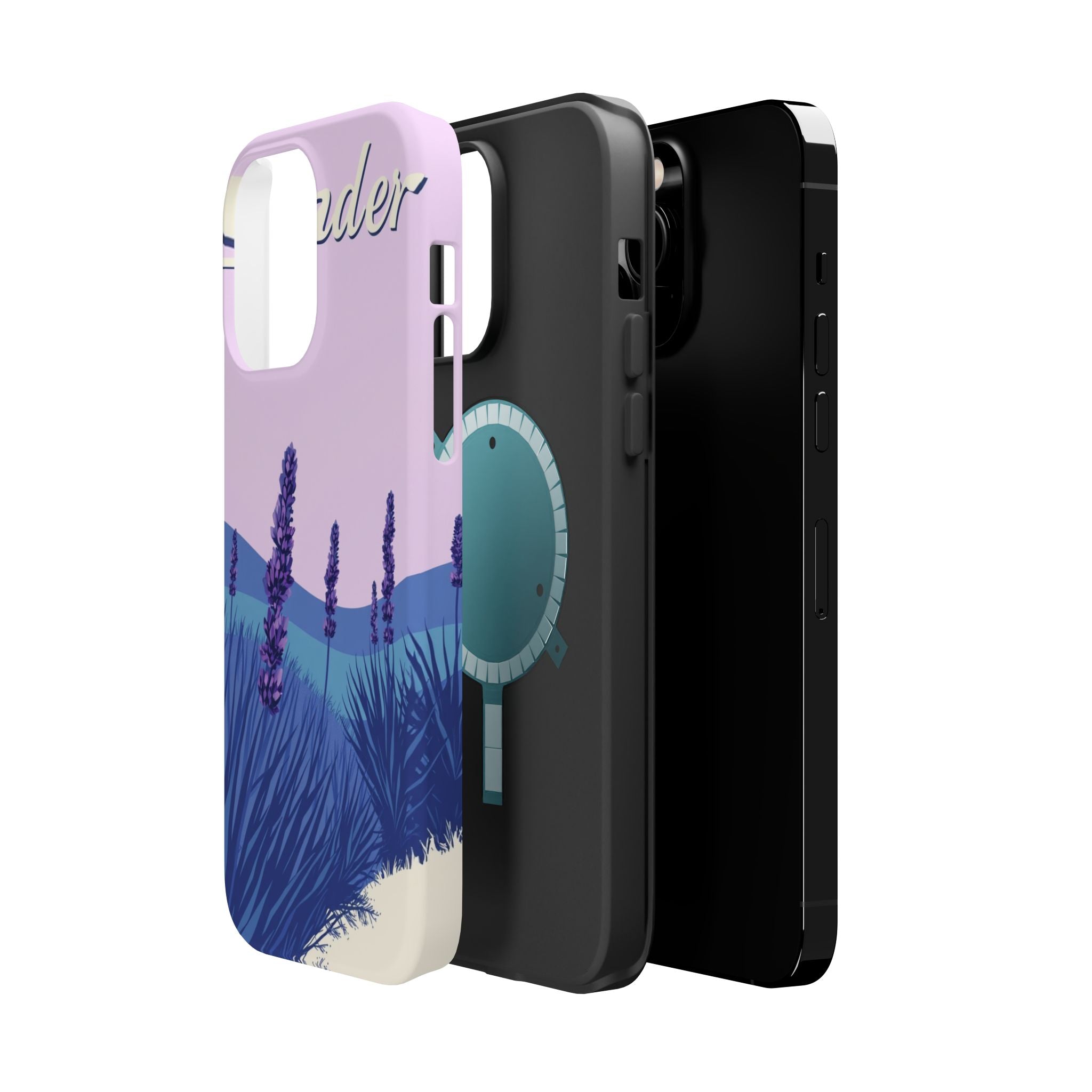 iPhone Lavender Haze Vintage Retro Poster Slim iPhone Everyday Designer · iPhone