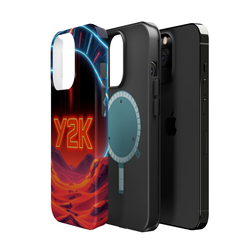 iPhone Y2K Holographic Enchanted Art Slim Everyday Designer Case · iPhone Case