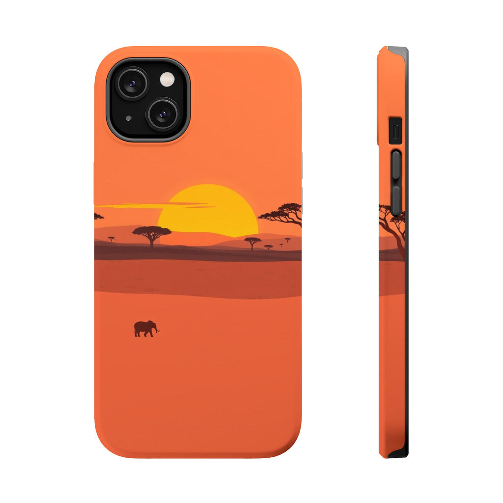 iPhone Sunset Amber And Peach Savanna Horizon Slim iPhone Everyday · iPhone Case