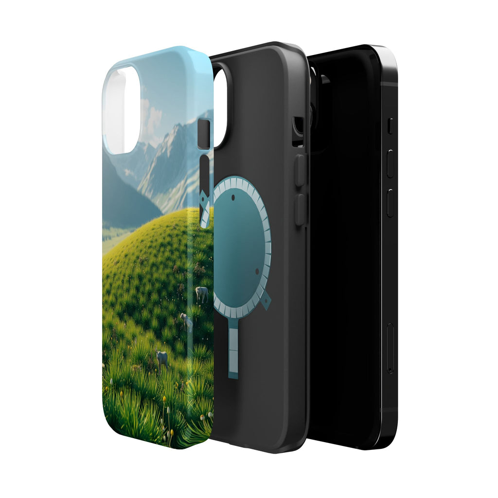 iPhone Vibrant Alpine Meadow Design Slim Everyday Designer Case · iPhone Case