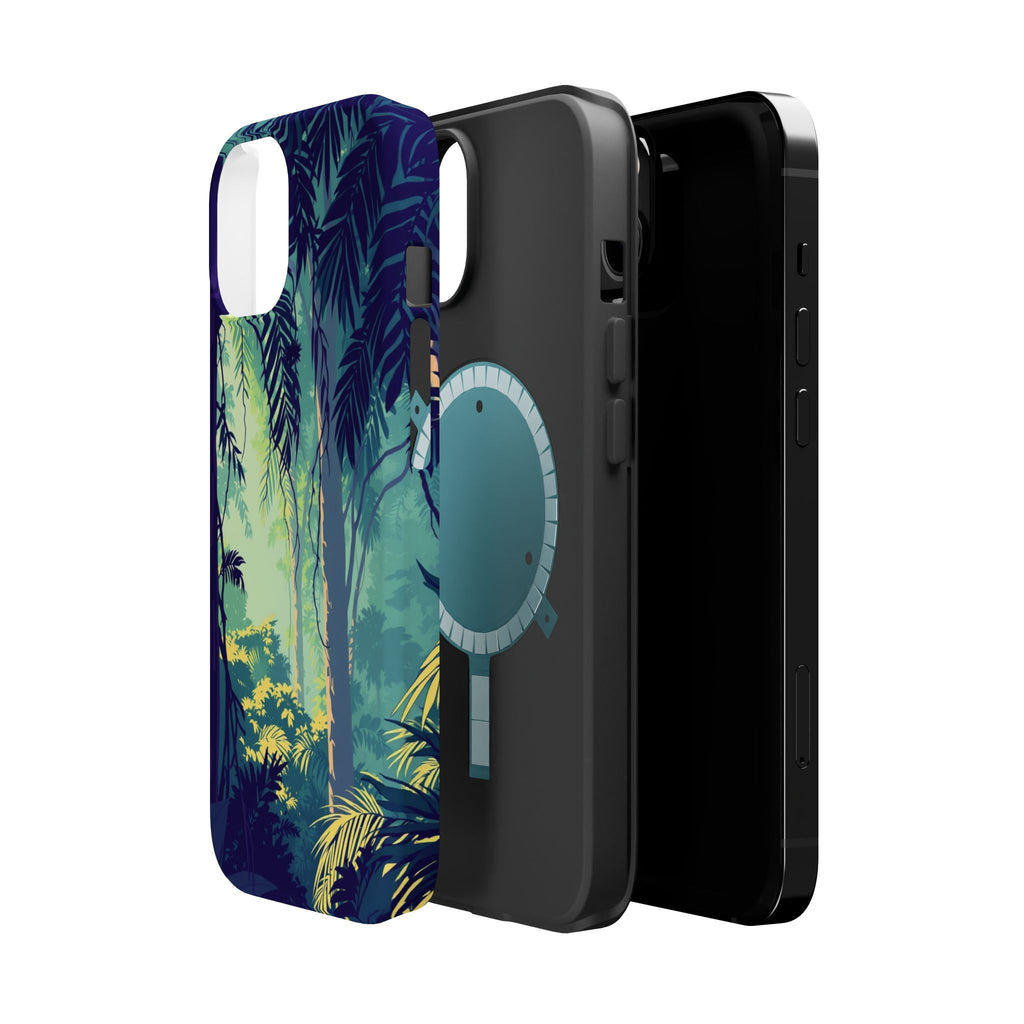 iPhone Mint And Blush Rainforest Canopy Slim Everyday iPhone Designer · iPhone C