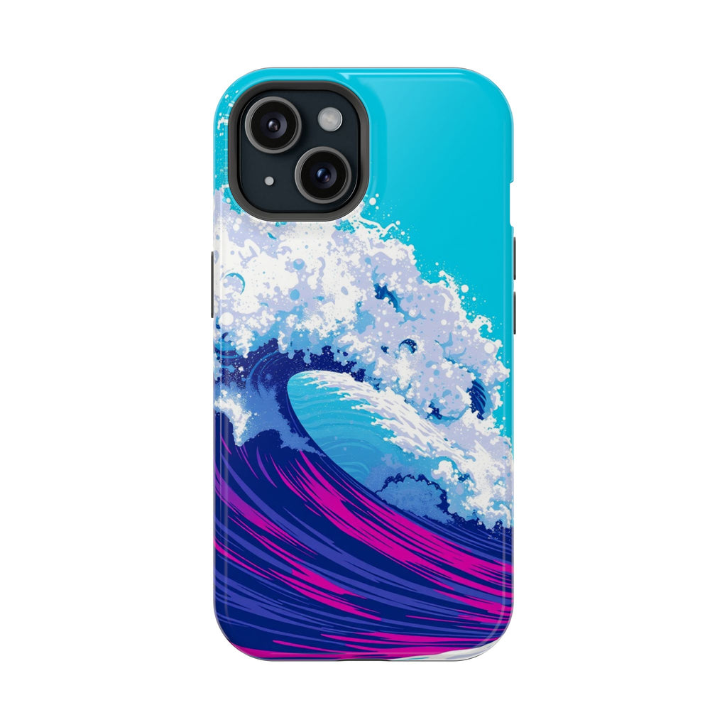 iPhone Ocean Wave Crash Pop Art Bold Slim Everyday Designer Case · iPhone Case