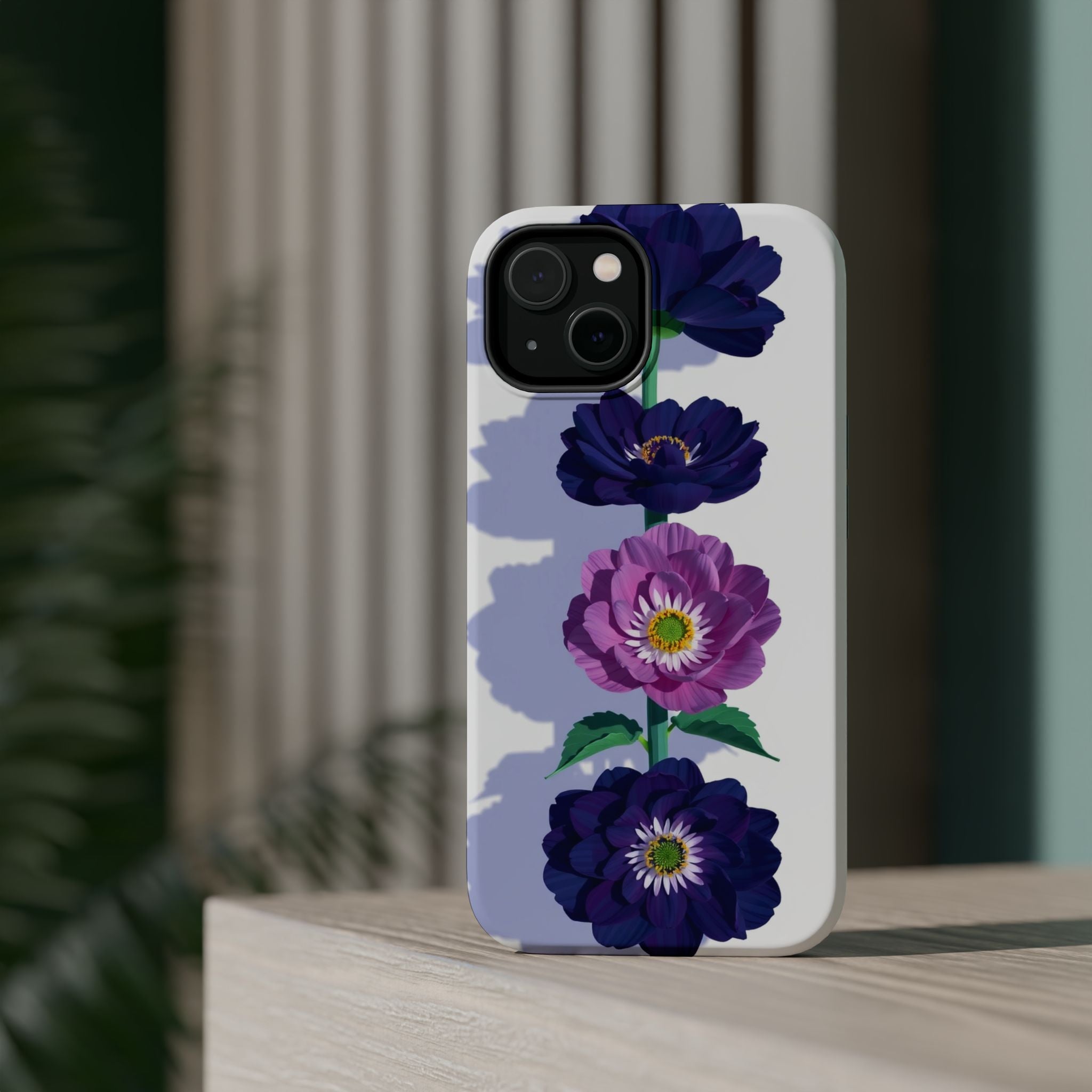 iPhone Ranunculus Stack Abstract Geometric Slim iPhone Everyday · iPhone Case