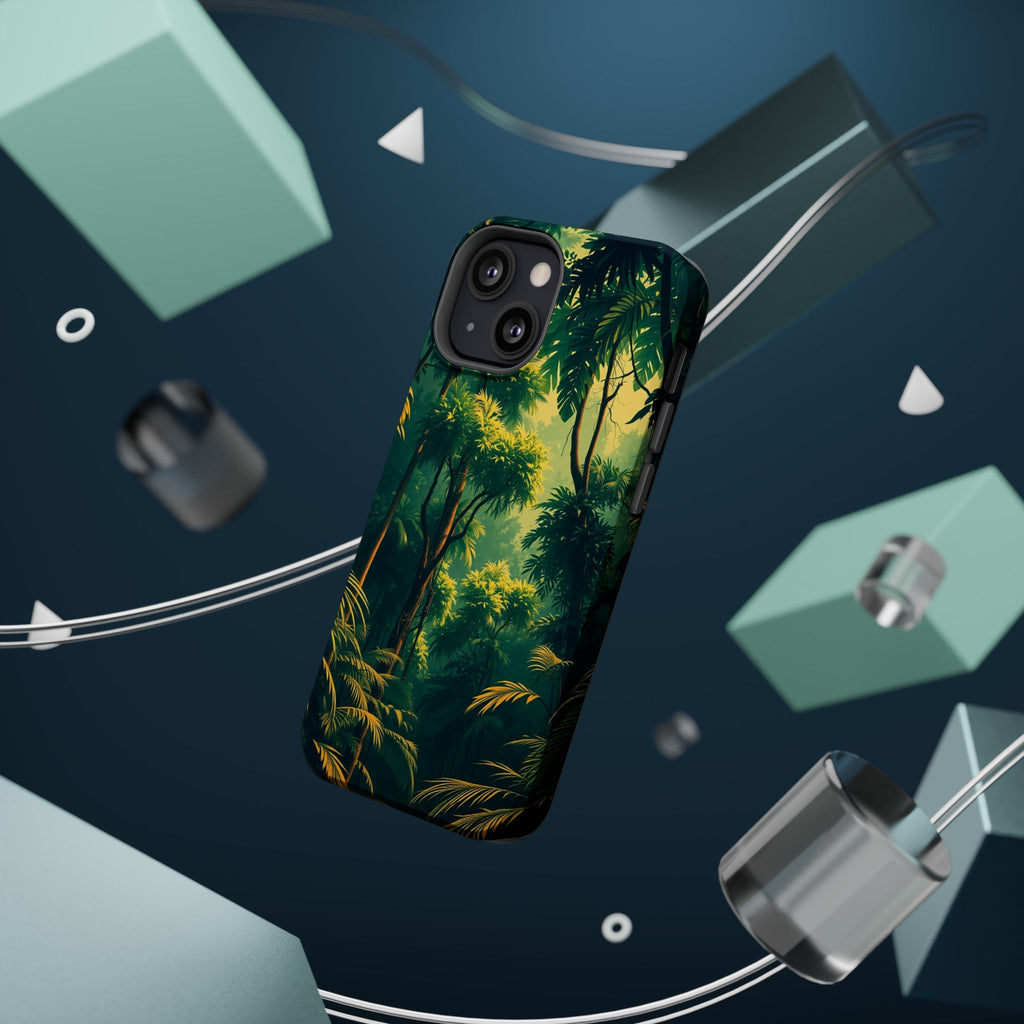 iPhone Rainforest Canopy Vintage Retro Poster Slim iPhone Everyday · iPhone Case