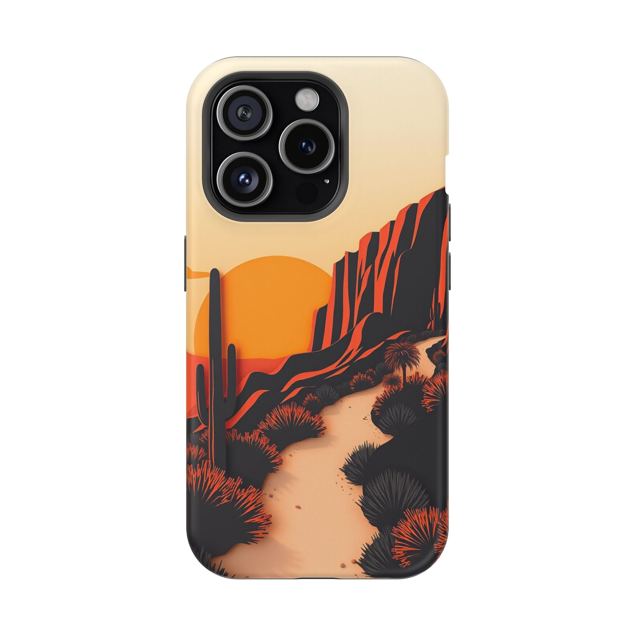 iPhone Serene Mesa Sunset Design 12 Slim Everyday Designer Case · iPhone Case