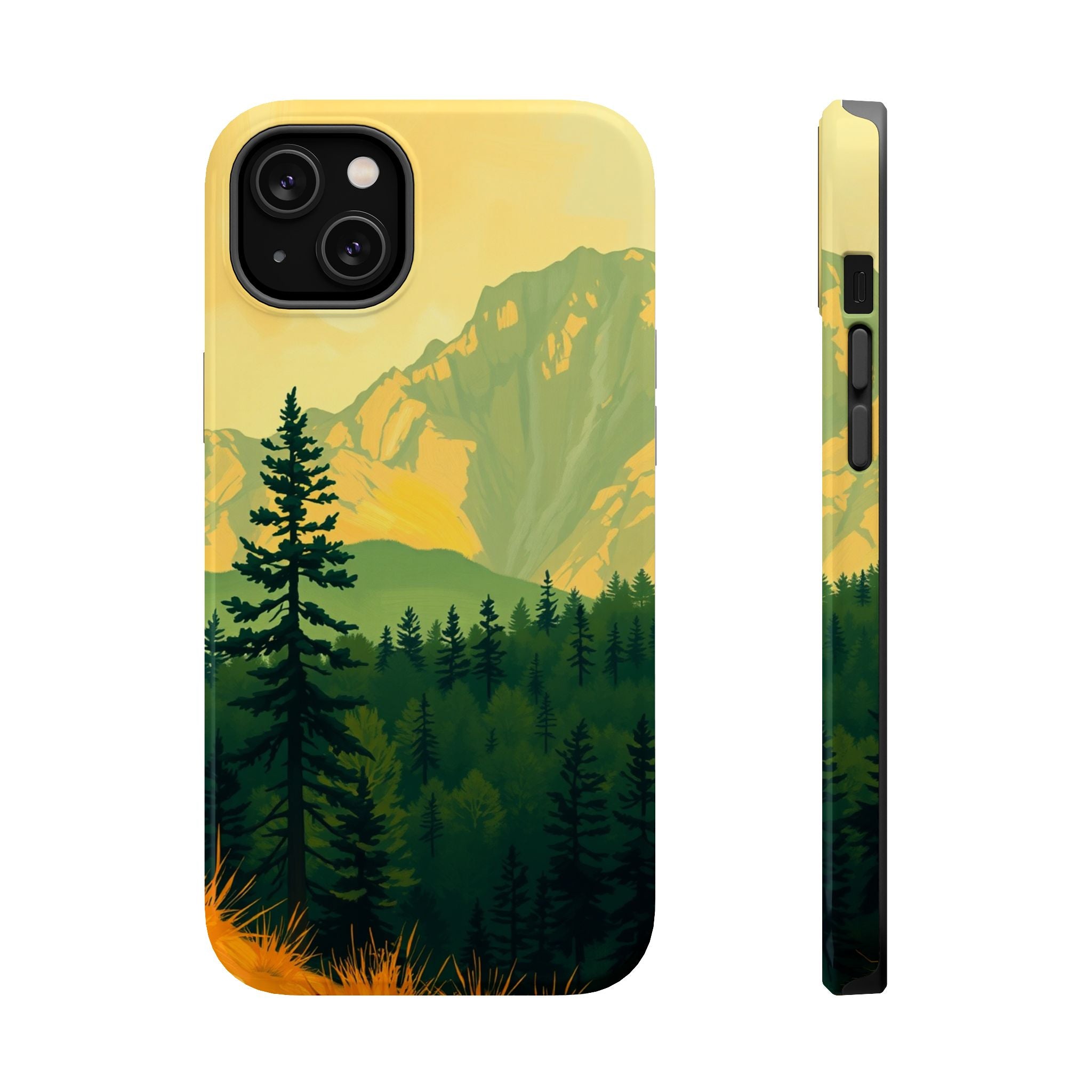 iPhone Pine Ridge Oil Painting Impressionist Slim iPhone Everyday · iPhone Case