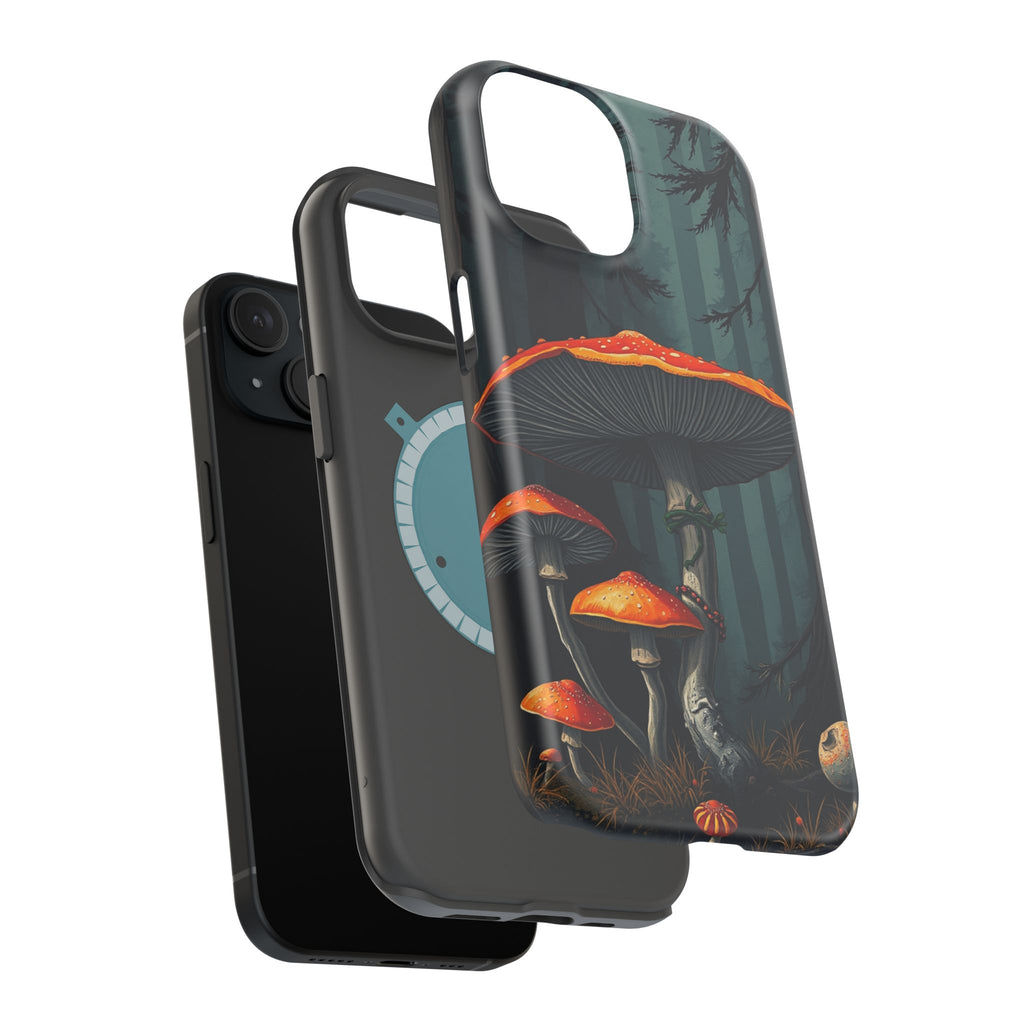 iPhone Mushroom Forest Dark Academia Slim Everyday Designer Case · iPhone Case
