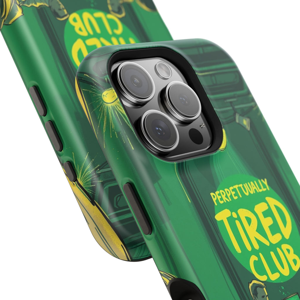 iPhone Radiant Perpetually Tired Club Design Slim Everyday Designer Case · iPhon