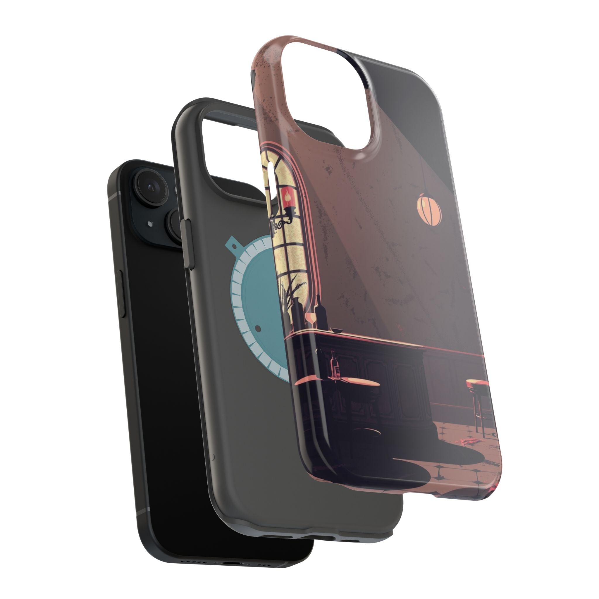 iPhone Speakeasy Dark Grunge Distressed Slim Everyday Designer Case · iPhone Cas