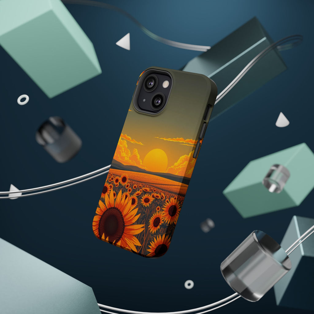 iPhone Vibrant Sunflower Prairie Design Slim Everyday iPhone Designer · iPhone C