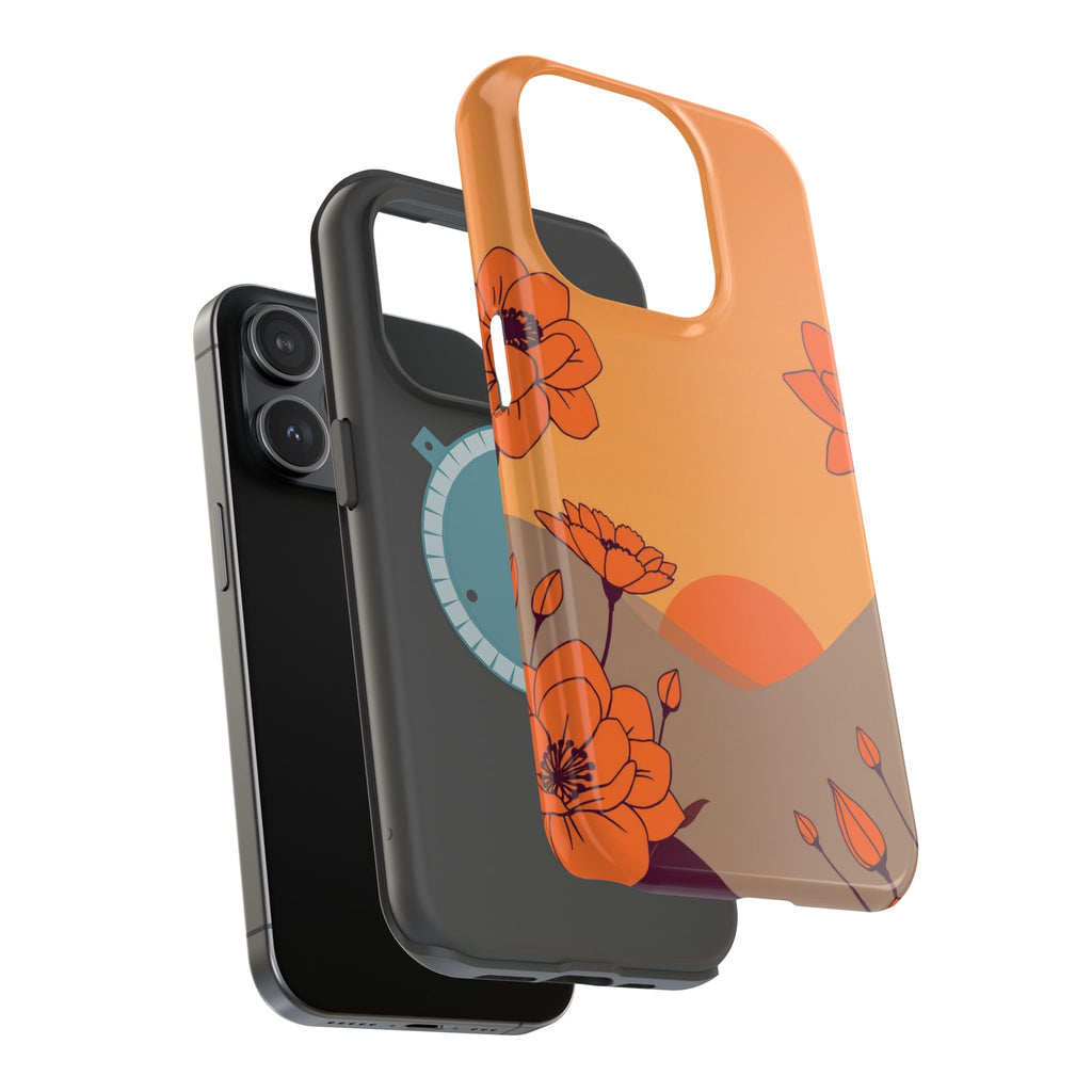 iPhone Radiant Floral Geometric Design Slim Everyday Designer Case · iPhone Case