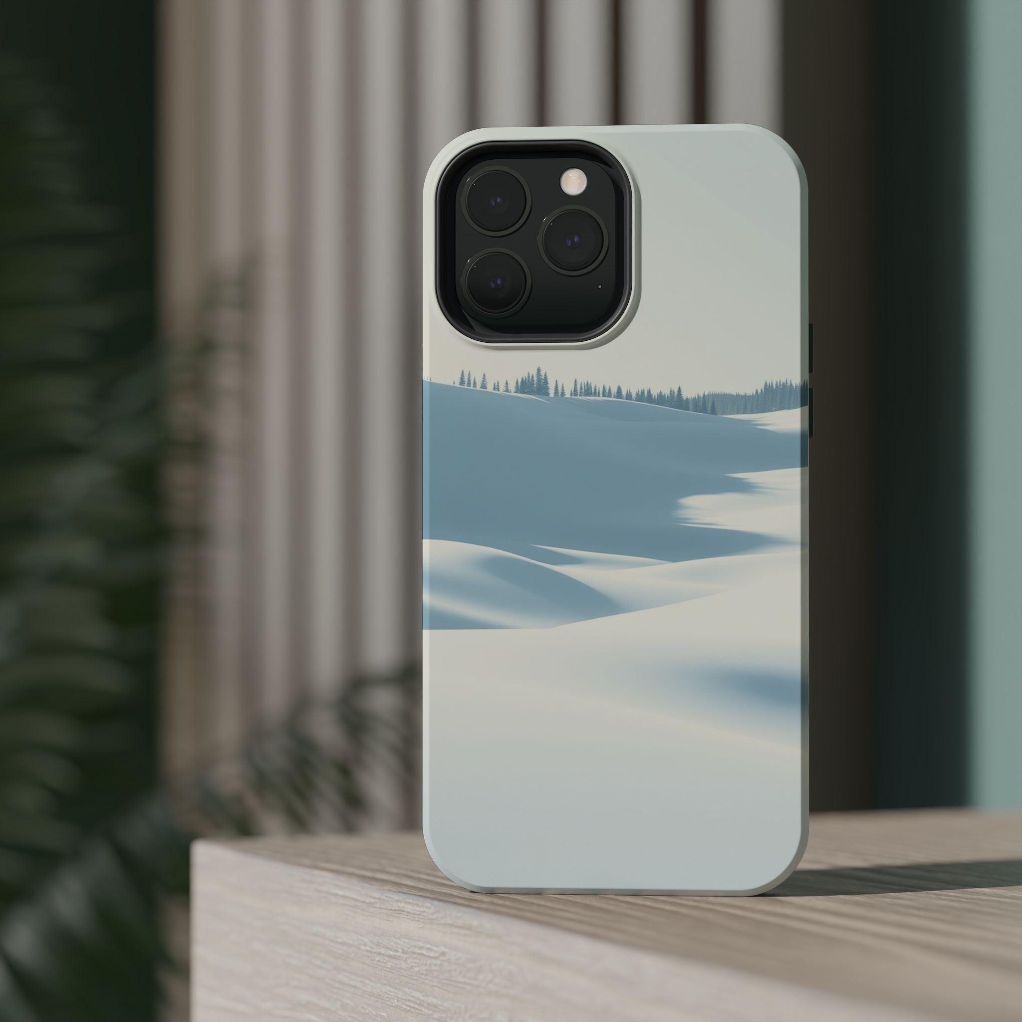 iPhone Snow Field Dreamy Design Slim Everyday Designer Case · iPhone Case