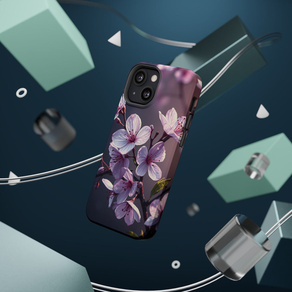 iPhone Cherry Blossom Enchanted Art Artistic Everyday Cas Slim Snap Case · iPhon