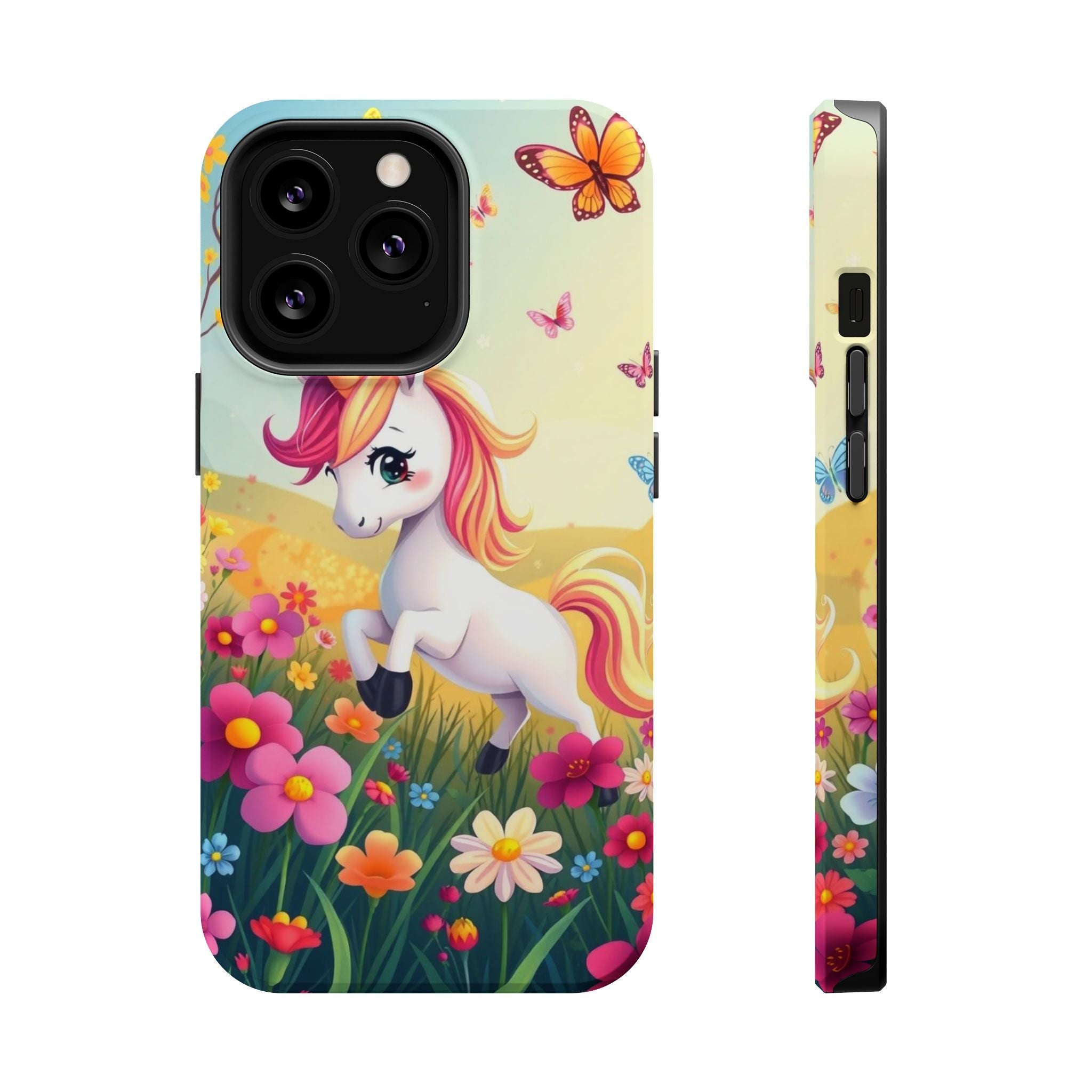 iPhone Magical Meadow Unicorn Kids Fun iPhone Phone Case Gift Slim · iPhone Case