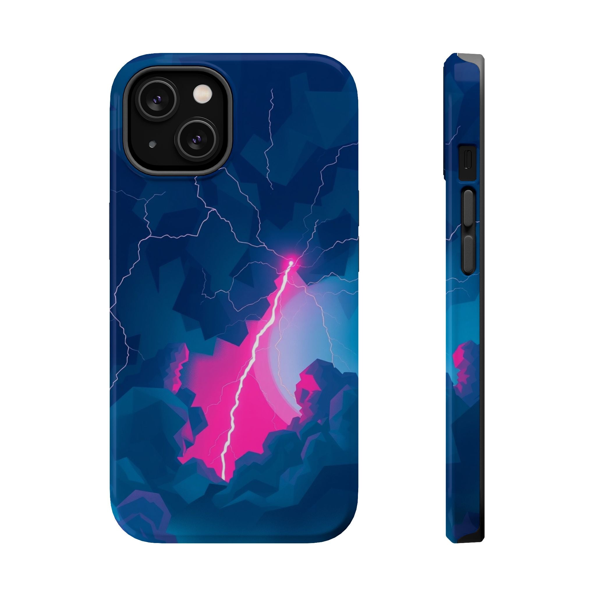 iPhone Thunderstorm Sky Abstract Geometric Slim iPhone Everyday · iPhone Case