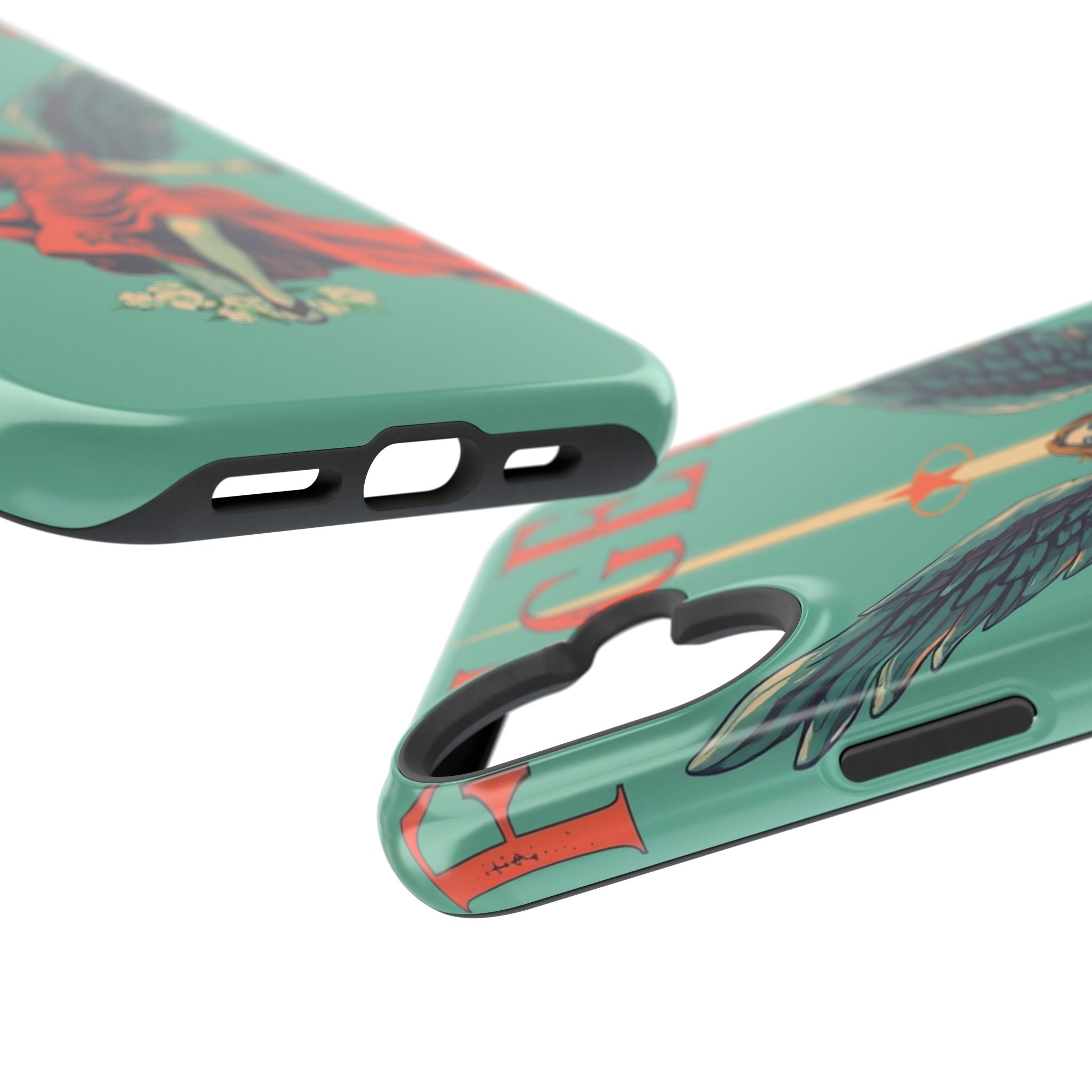 iPhone Radiant Fallen Angel Design Bold Modern Everyday Snap Case · iPhone Case