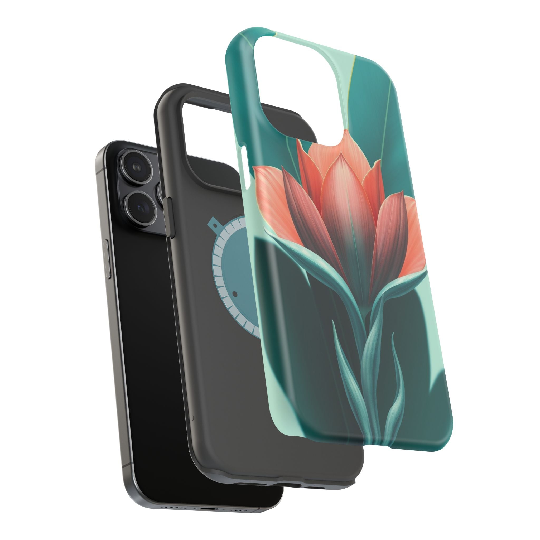 iPhone Dreamy Botanical Illustration Design Soft iPhone 14 Finish · iPhone Case
